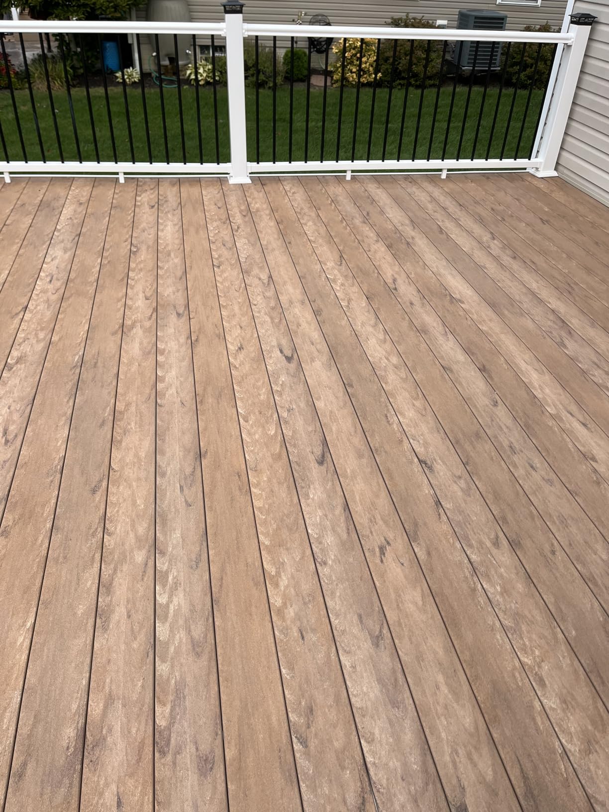 DEFY Extreme Composite Deck Sealer – Crystal Clear Waterproof Sealant for Wood & Composite Surfaces with Zinc Nano-Technology, Protects Against Water & UV Damage – 1 Gallon - Customer Photo 2