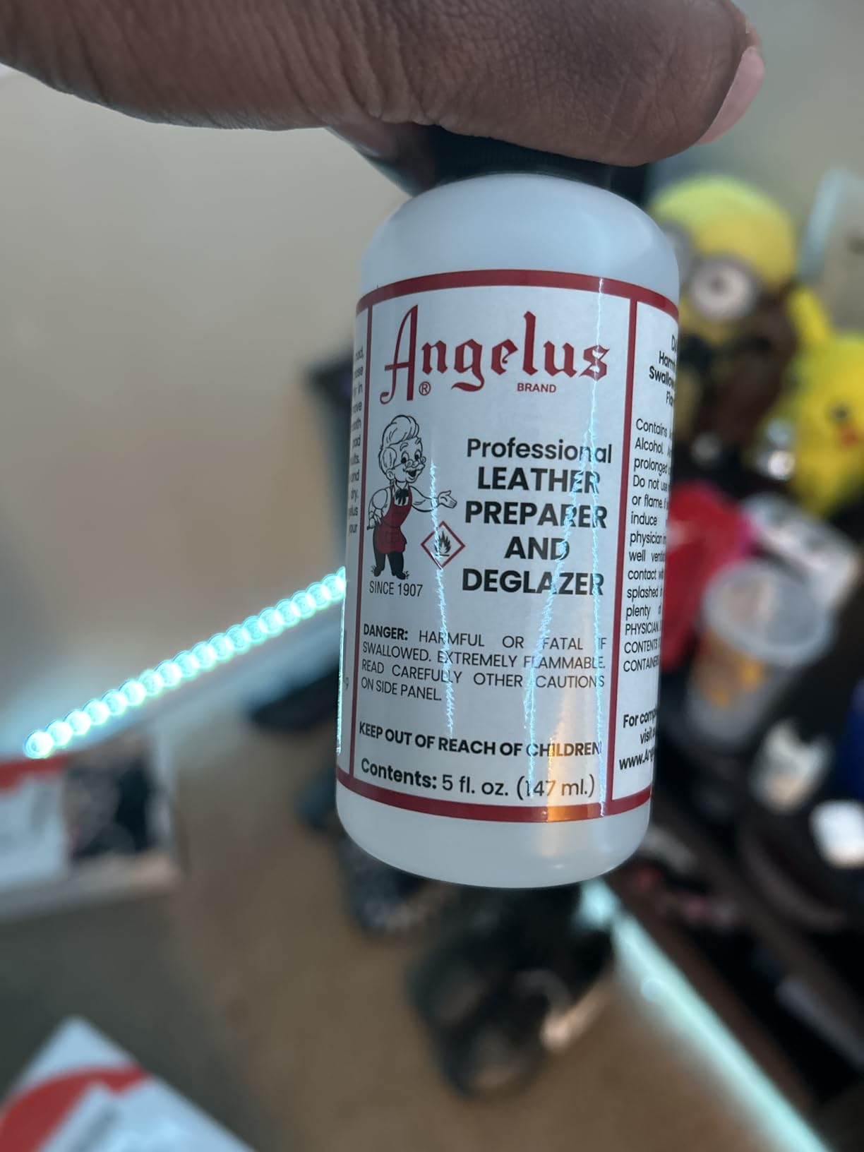 Angelus Leather Preparer & Deglazer 5 Oz - Customer Photo 2
