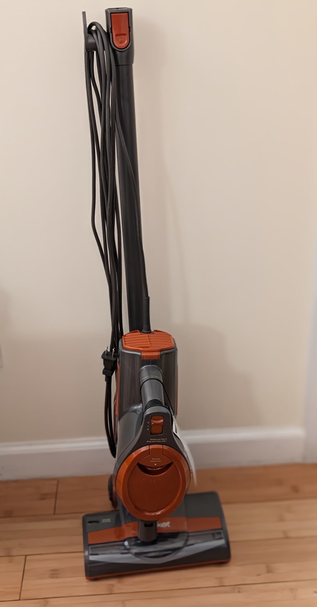 Shark HV302 Rocket Pet Corded Stick Vacuum, Lightweight with Swivel Steering for Carpets & Hard Floors, Converts to Hand Vacuum, Includes Crevice Tool, Pet Multi-Tool & Precision Duster, Orange - Customer Photo 4