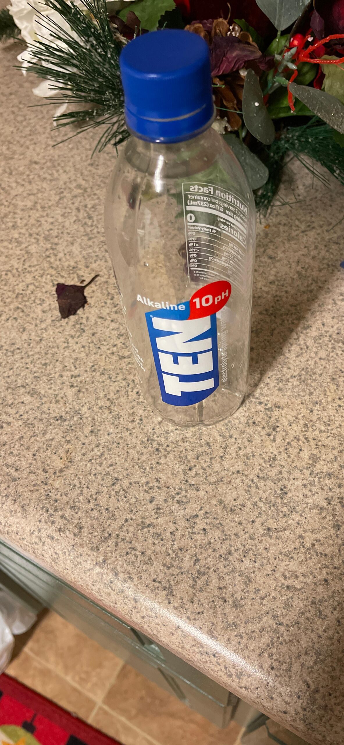 TEN Alkaline Spring Water, pH 10, High in Electrolytes, 16.9 Ounce Bottle (Pack of 24) - Customer Photo 2