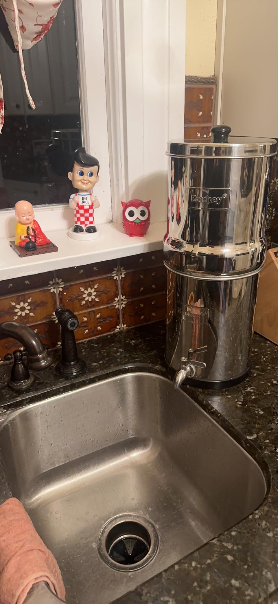 Travel Berkey Gravity-Fed Water Filter with 2 Black Berkey Elements–Enjoy Potable Water While Camping, RVing, Off-Grid, Emergencies, Every Day at Home - Customer Photo 1