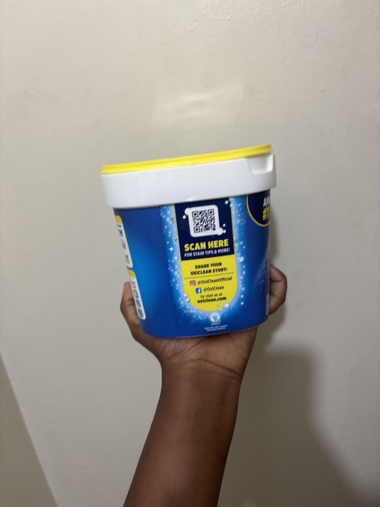 OxiClean Versatile Stain Remover Powder, 5 lb Customer Review OxiClean Versatile Stain Remover Powder, 5 lb - Customer Photo 2