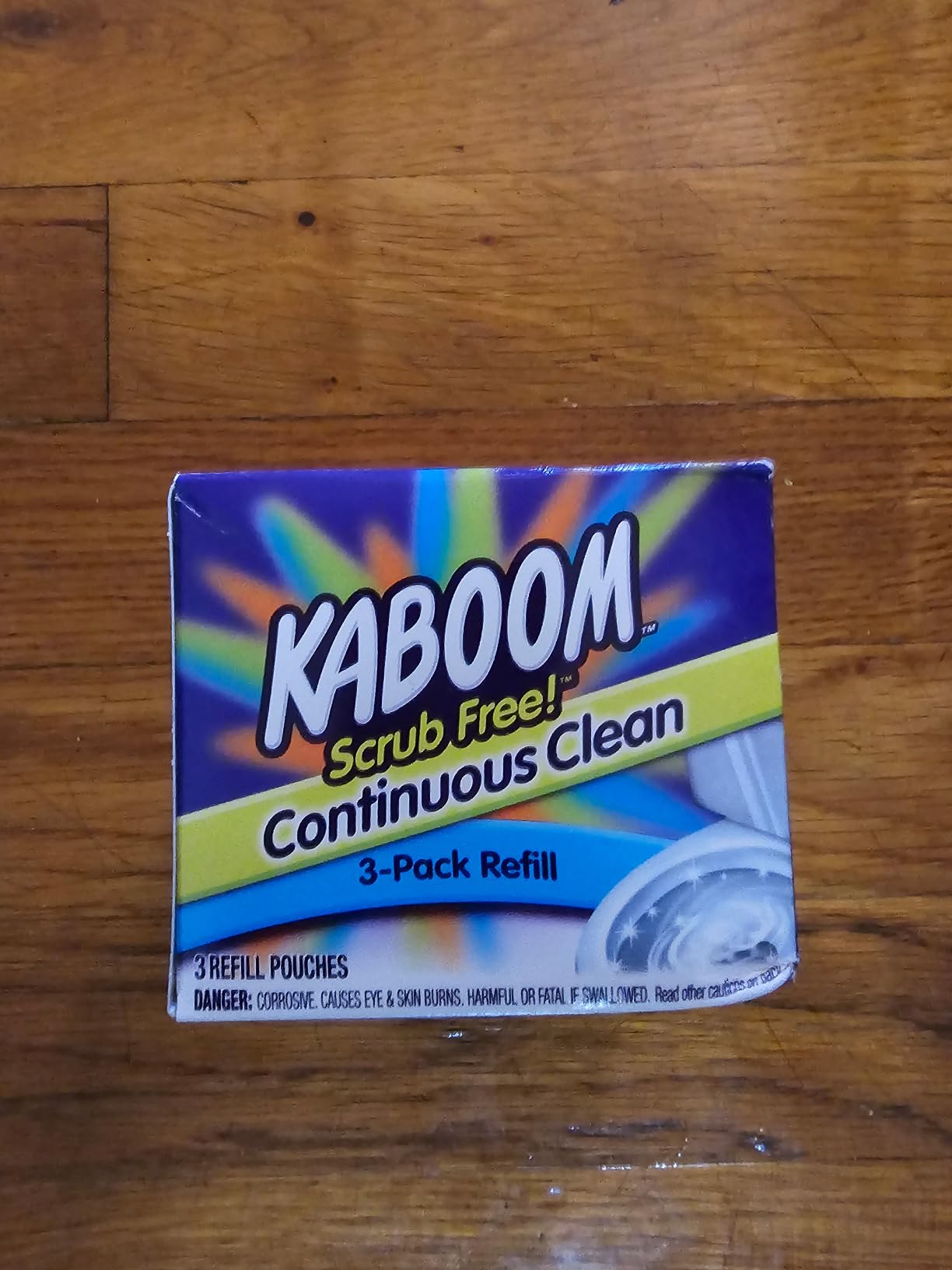 Kaboom Scrub Free! Toilet Bowl Cleaner System with 2 Refills Customer Review Kaboom Scrub Free! Toilet Bowl Cleaner System with 2 Refills - Customer Photo 2