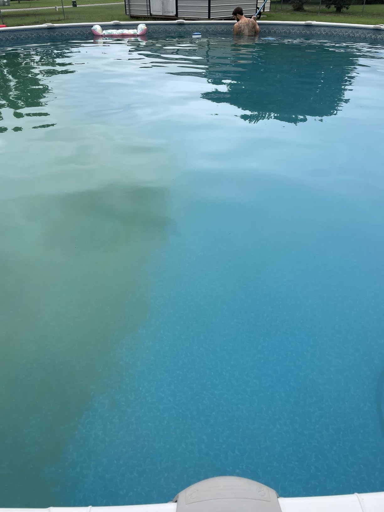 Clorox® Pool&Spa™ Swimming Pool Sink to Clear Flocculant, Sinks Debris, Dead Algae, Large Particles & Other Matters to Pool Floor, 1 Quart (Pack of 1) Customer Review Clorox® Pool&Spa™ Swimming Pool Sink to Clear Flocculant, Sinks Debris, Dead Algae, Large Particles & Other Matters to Pool Floor, 1 Quart (Pack of 1) - Customer Photo 1