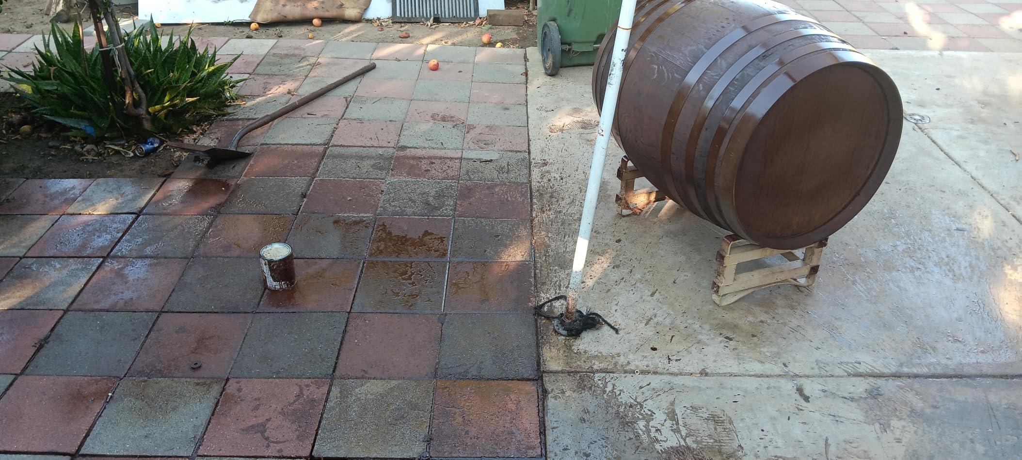 Varathane Premium Fast Dry Wood Stain, Quart, Dark Walnut - Customer Photo 1