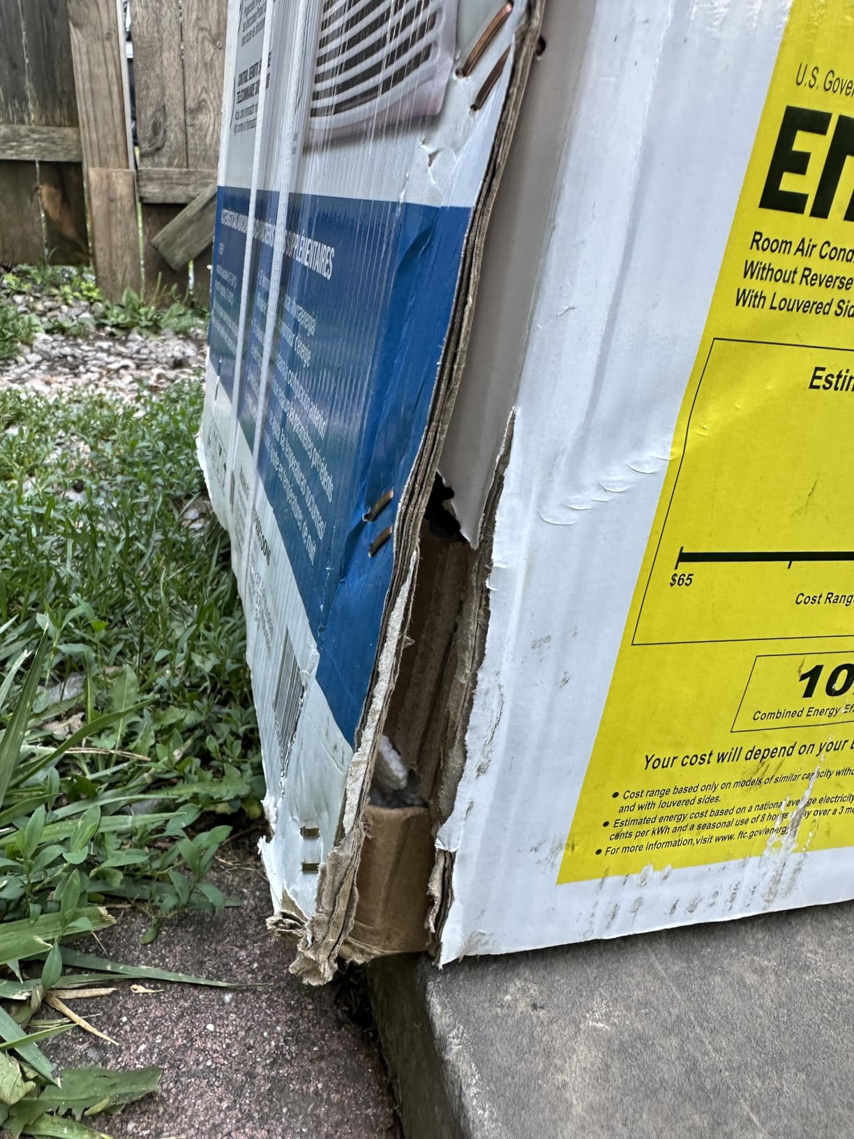 Perfect Aire 10,000 BTU Slider Air Conditioner Window A/C - Casement, 10000, Gray Customer Review Perfect Aire 10,000 BTU Slider Air Conditioner Window A/C - Casement, 10000, Gray - Customer Photo 2