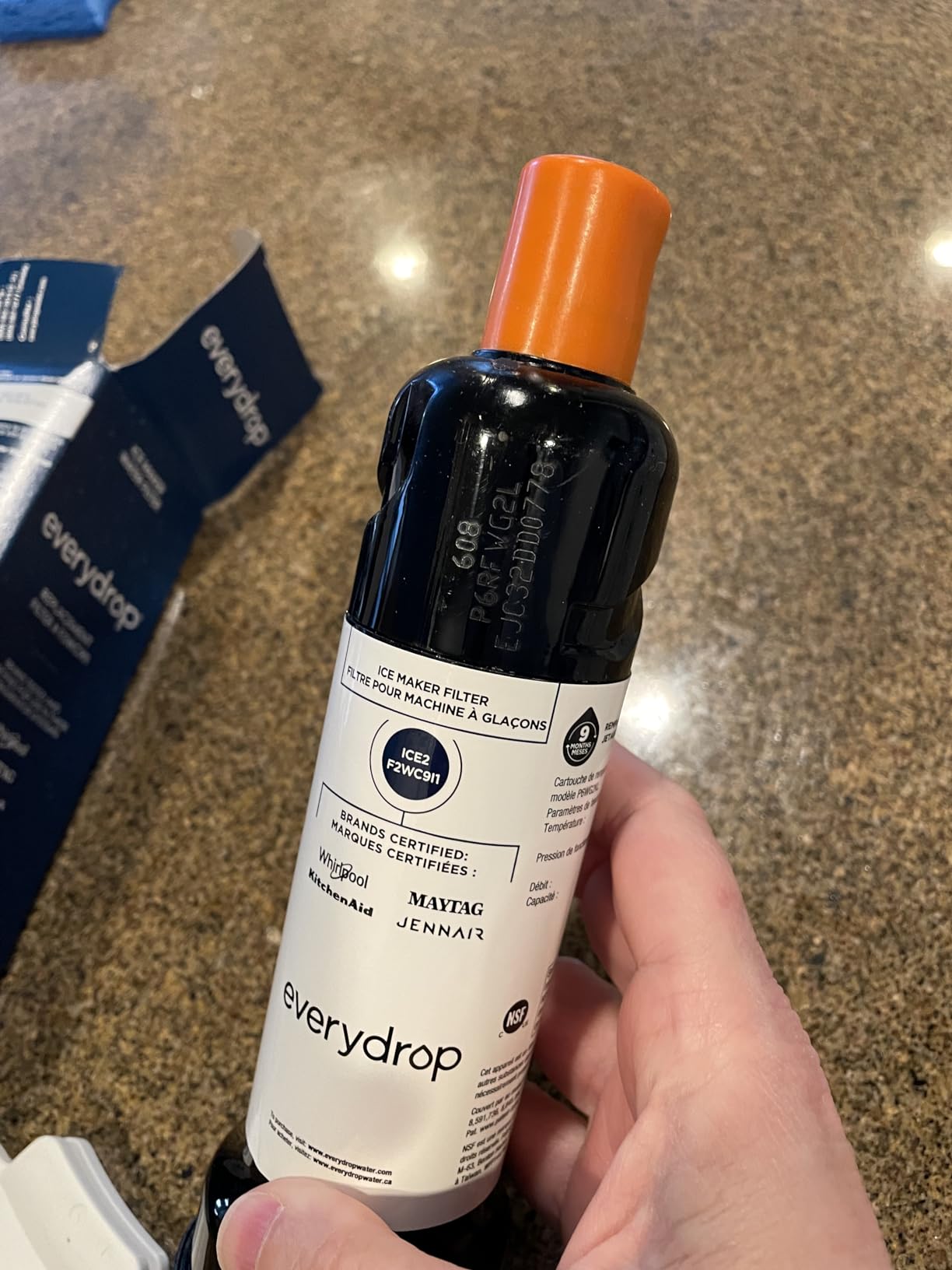 everydrop® by Whirlpool Ice Filter, F2WC9I1, Single-Pack - Customer Photo 1