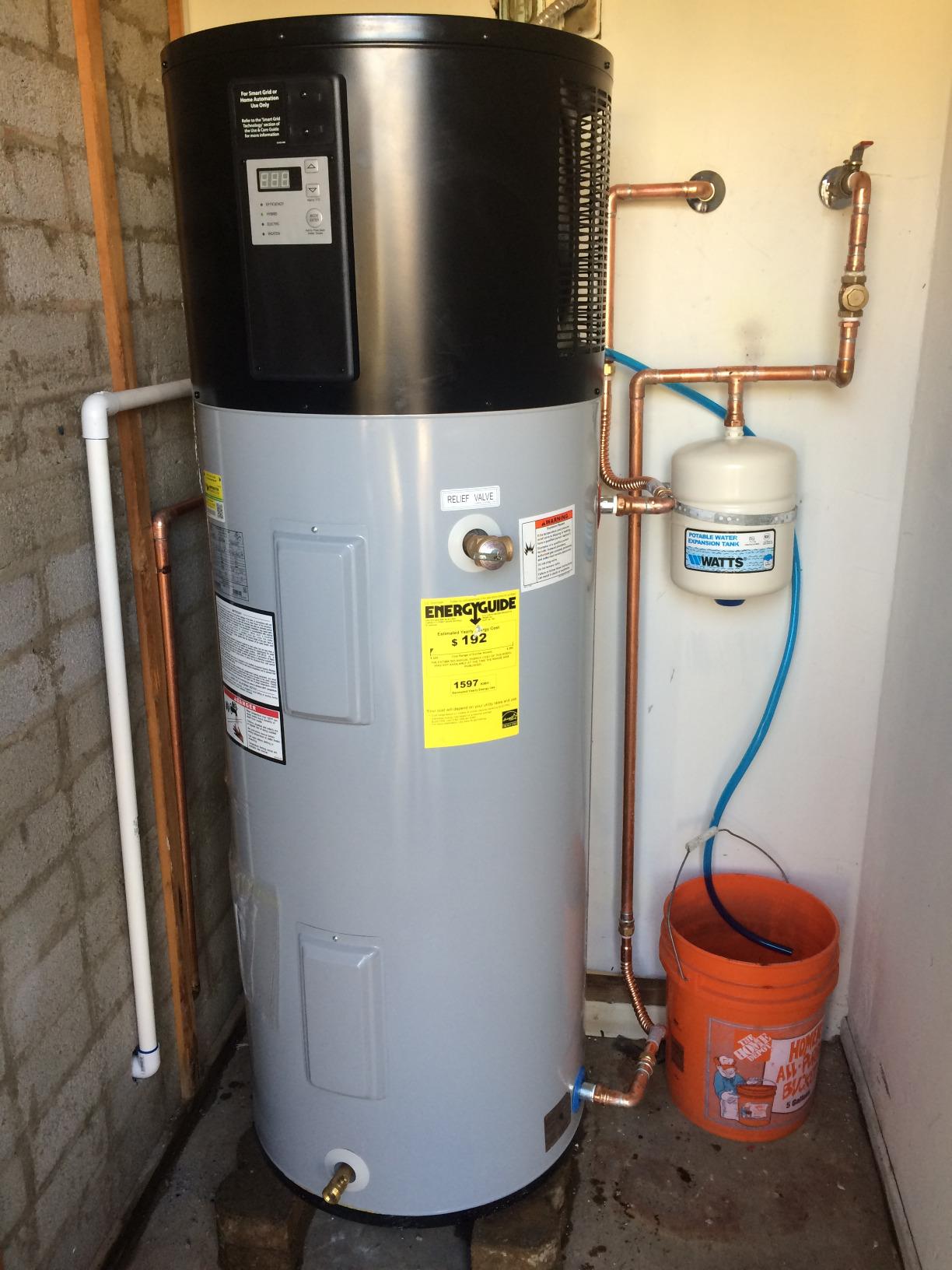 A.O. Smith SHPT-50 Voltex Hybrid Electric Heat Pump Water Heater, 50 gal - Customer Photo 1
