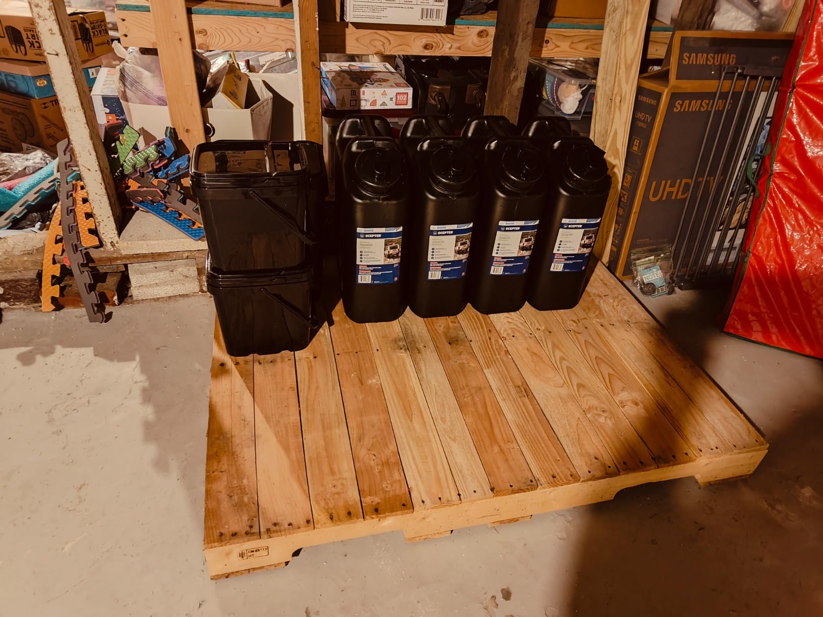 Scepter BPA Durable 5 Gallon 20 Liter Portable Military Water Storage Container for Camping, Outdoors and Emergency Management - Customer Photo 2