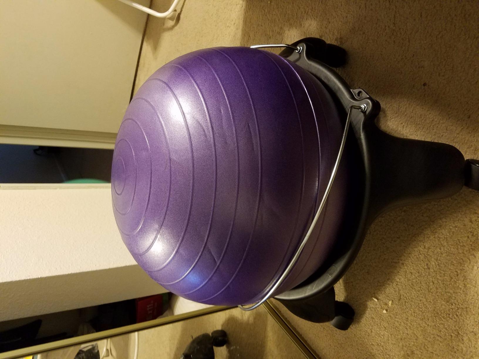Backless Classic Balance Ball® Chair - Customer Photo 2