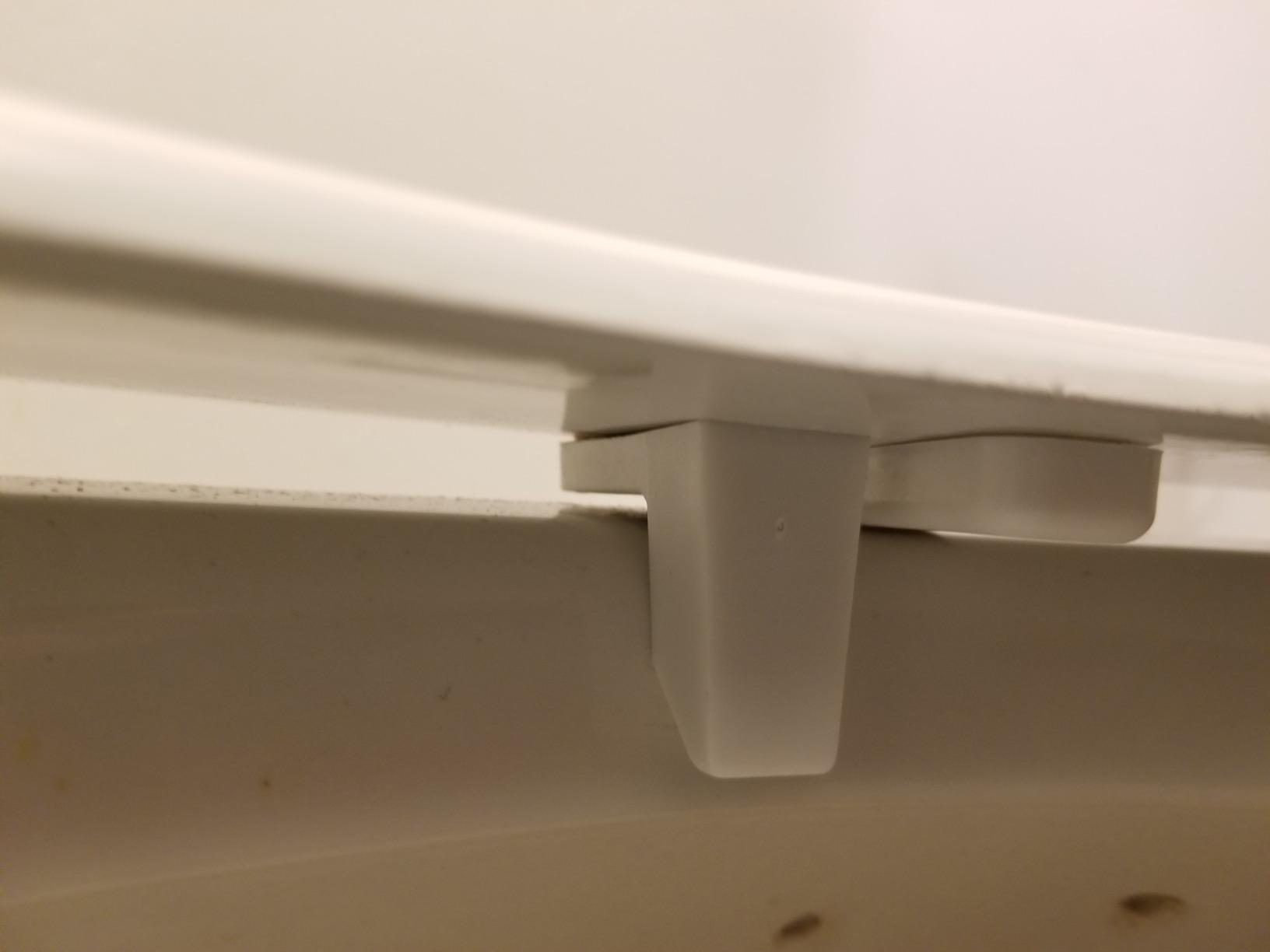 COMPAC HOME Safe -T- Bumpers - Toilet Seat Stabilizers, Keeps Children, Elderly, Disabled Safe from Slipping Off Shaking, Moving or Wobbly Toilet Seat, White, 4 Count - Customer Photo 3