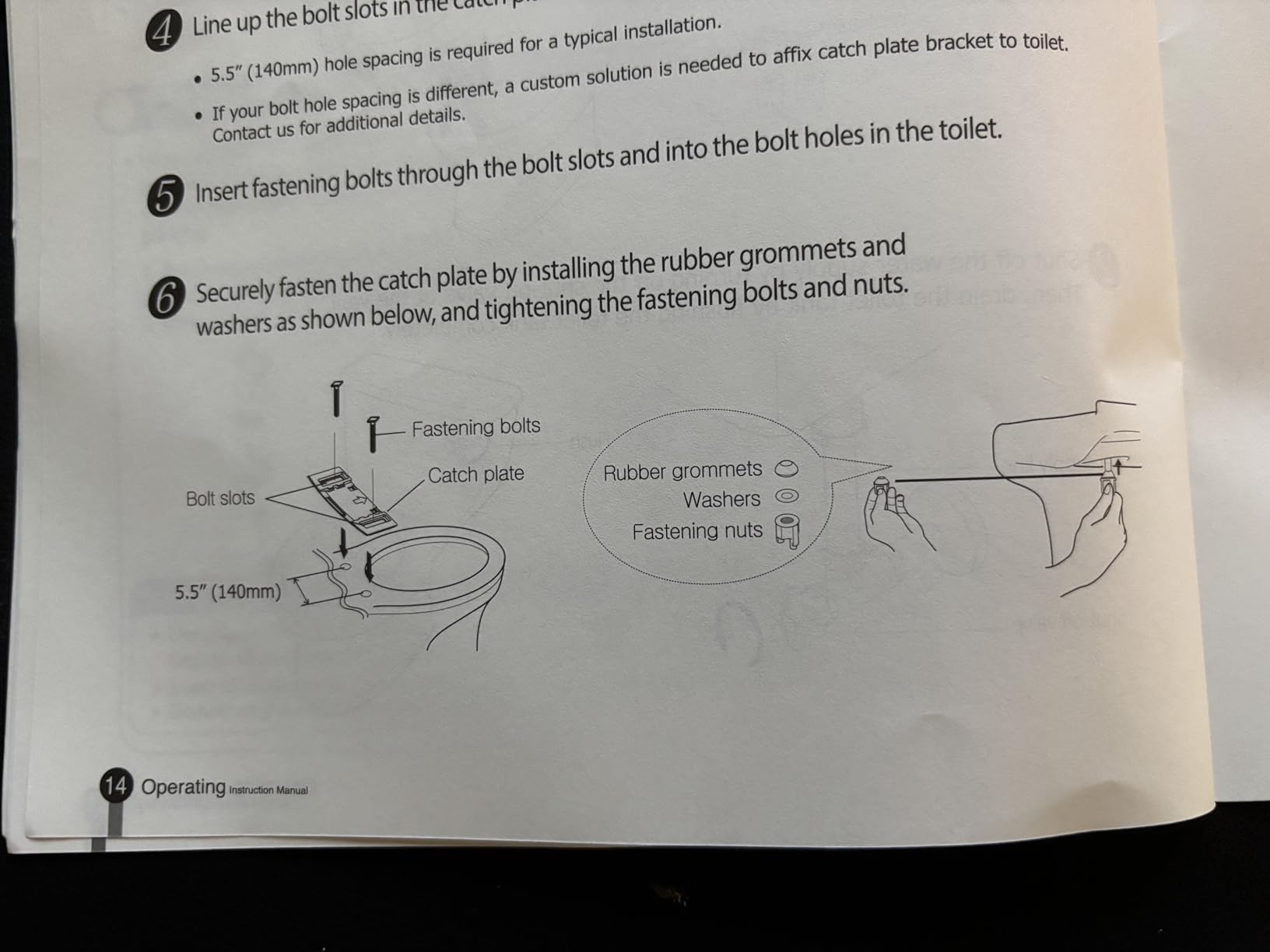 ALPHA BIDET JX2 Elongated Bidet Toilet Seat, White, Endless Warm Water, *NEW* Bowl Mist, LED Light, Quiet Operation, Wireless Remote, Stainless Steel Nozzle, Sittable Lid, 3 Year Warranty - Customer Photo 1