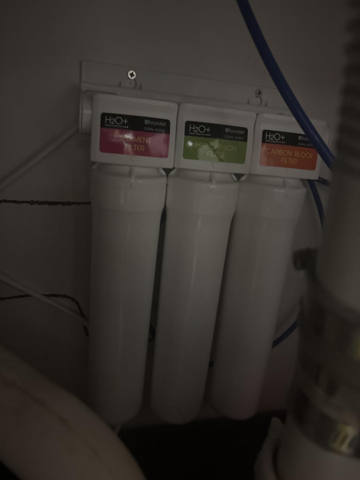Brondell H2O+ Coral UC300 Three-Stage Undercounter Water Filtration System (UF-35 Replacement Filters) - Customer Photo 2