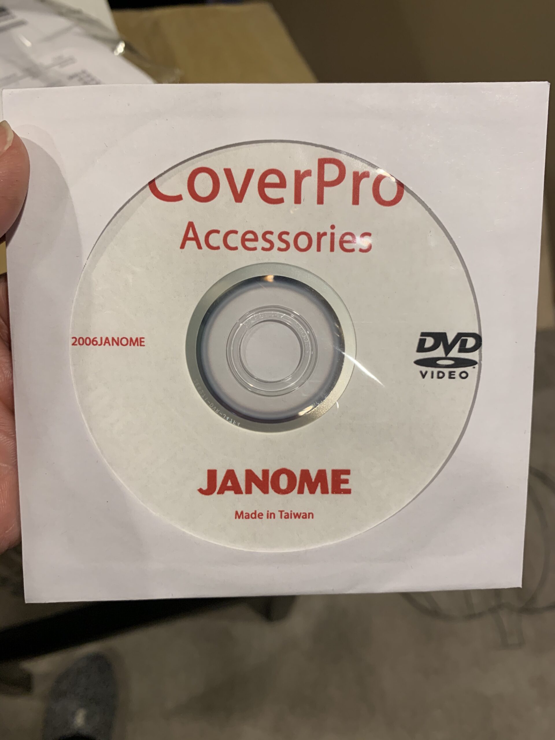 Janome Cover Pro 1000CPX Coverstitch Machine with Exclusive Bonus Bundle - Customer Photo 2