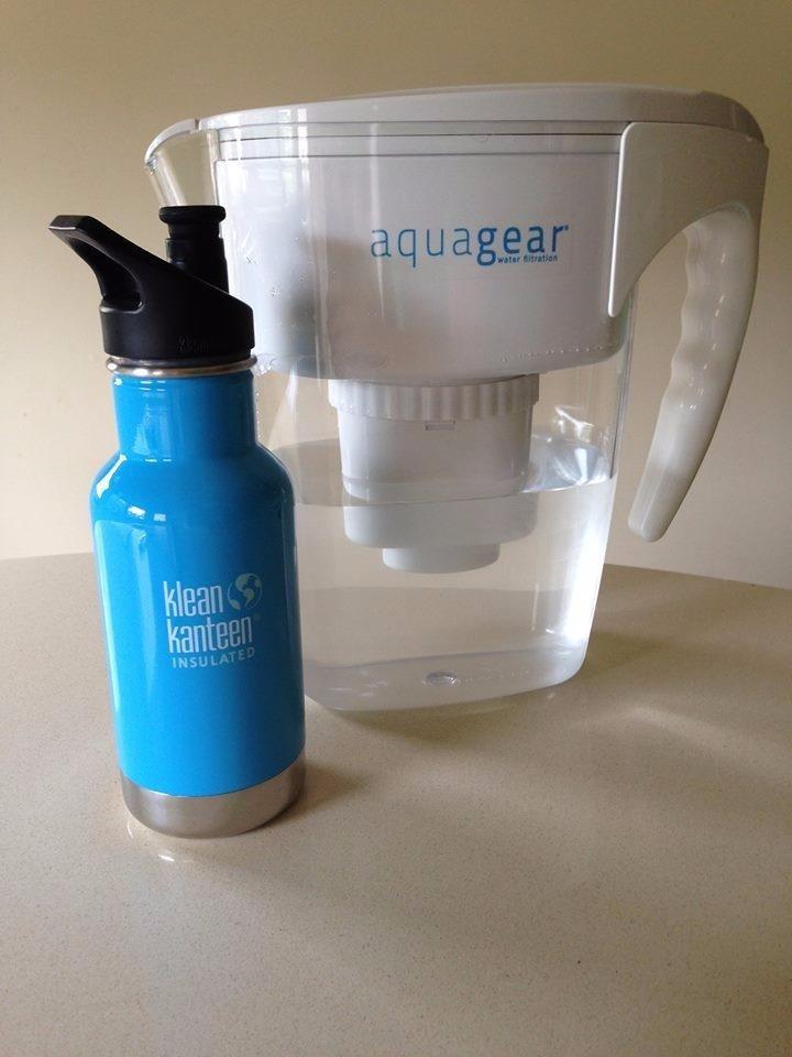 Aquagear Water Filter Pitcher – Lead, Chlorine, PFOA/PFOS, Microplastics Filter, 10 Cup, 120 Gallon Filter Life - Filter Media Made in USA - Customer Photo 1