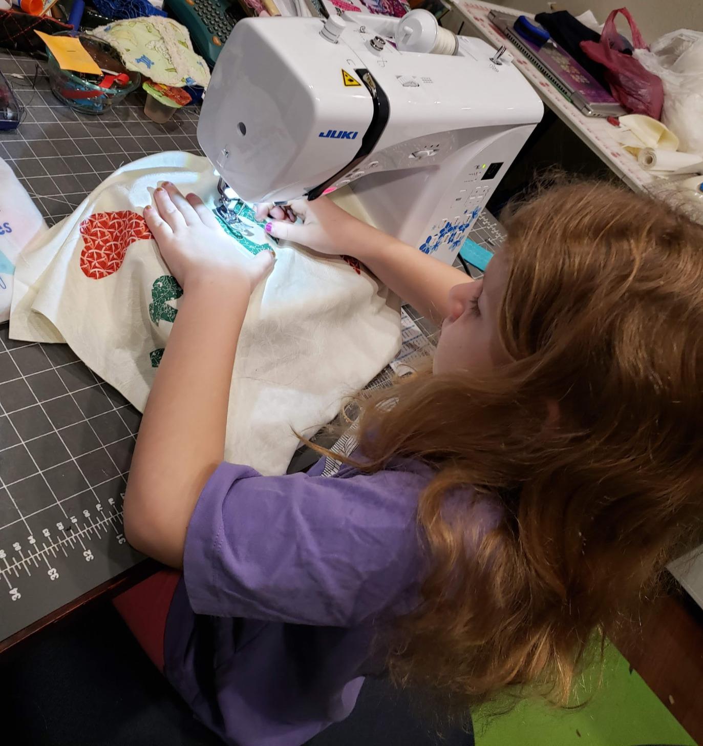 Juki HZL-70HW Computer Sewing Machine with 80 Sewing Patterns, 6 Types of Stitch Patterns, and Quick Reference Plate - Customer Photo 2