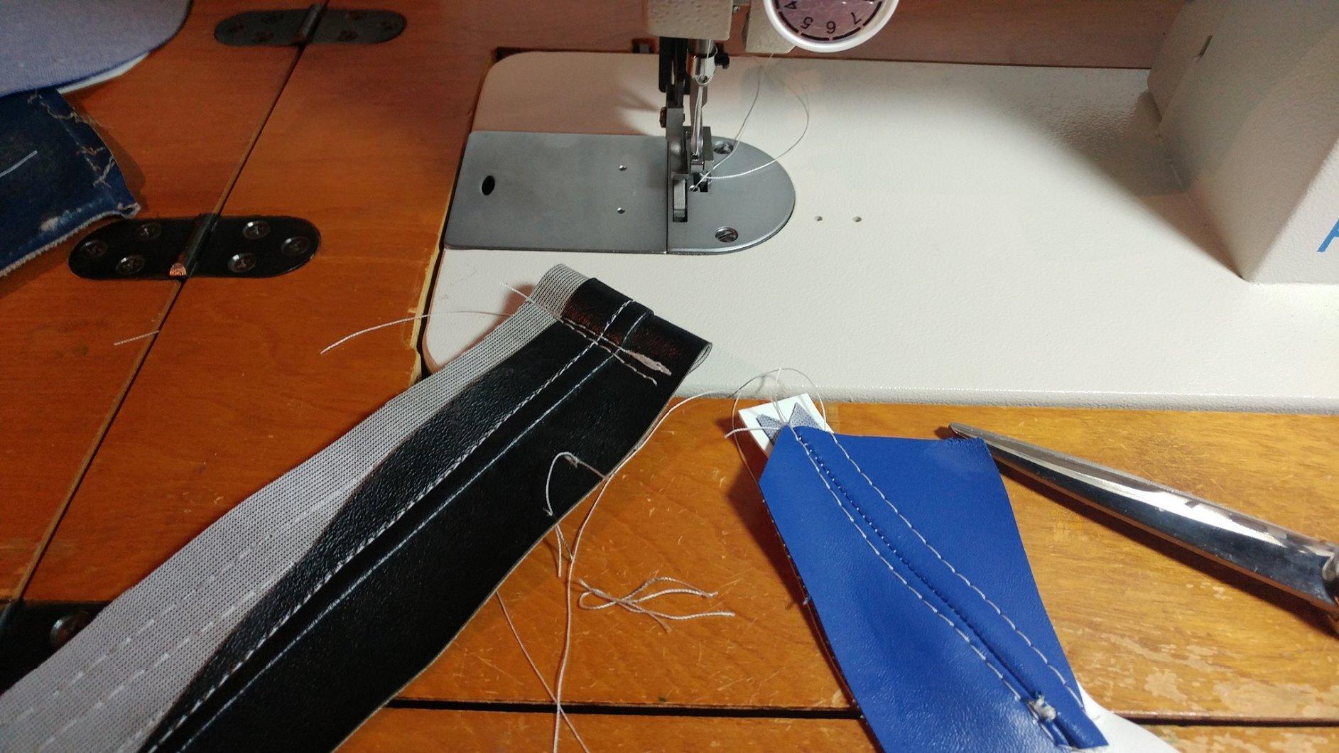 REX Portable Walking-Foot Sewing Machine. New and Tested Before Shipping - Customer Photo 2