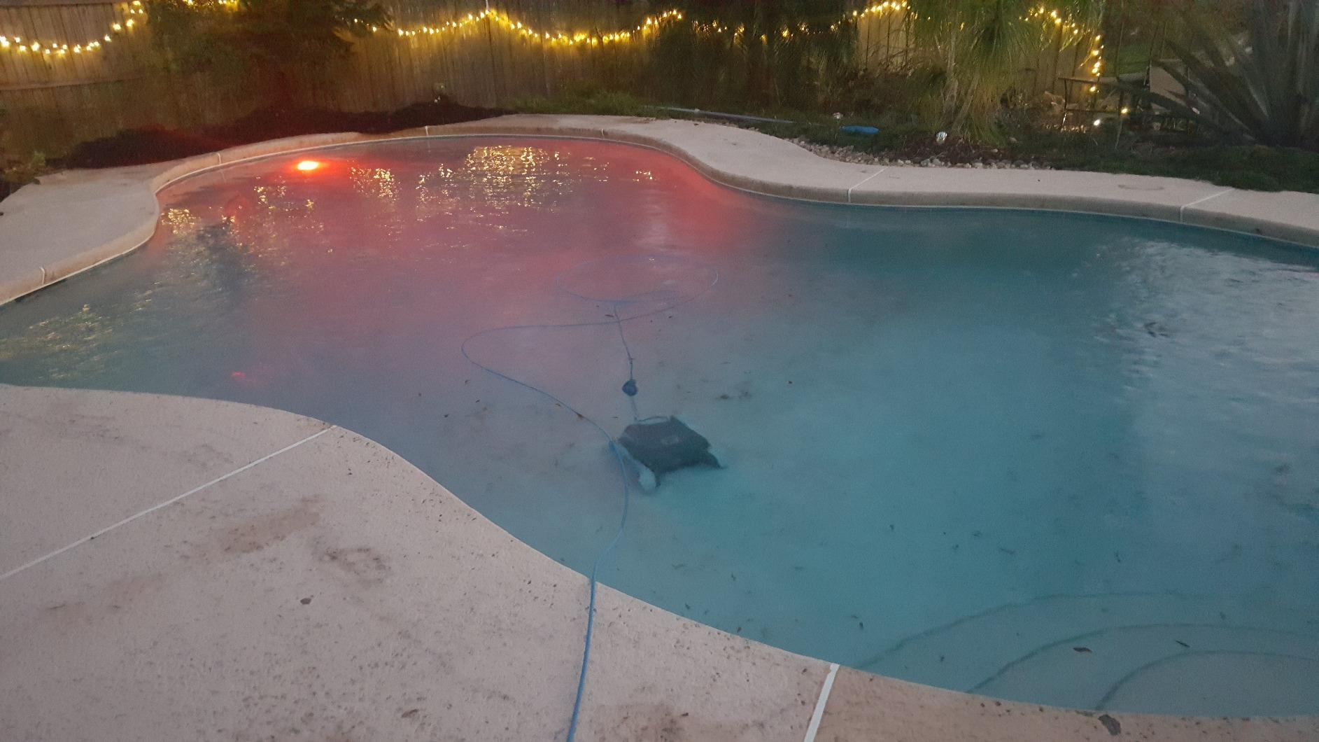 Dolphin Escape Robotic Pool Cleaner (2025 Model) — Massive Top-Loading Filter, Dual Motors, HyperBrush, HyperGrip Tracks, Smart Navigation — for Above Ground & In-Ground Pools up to 33ft - Customer Photo 1