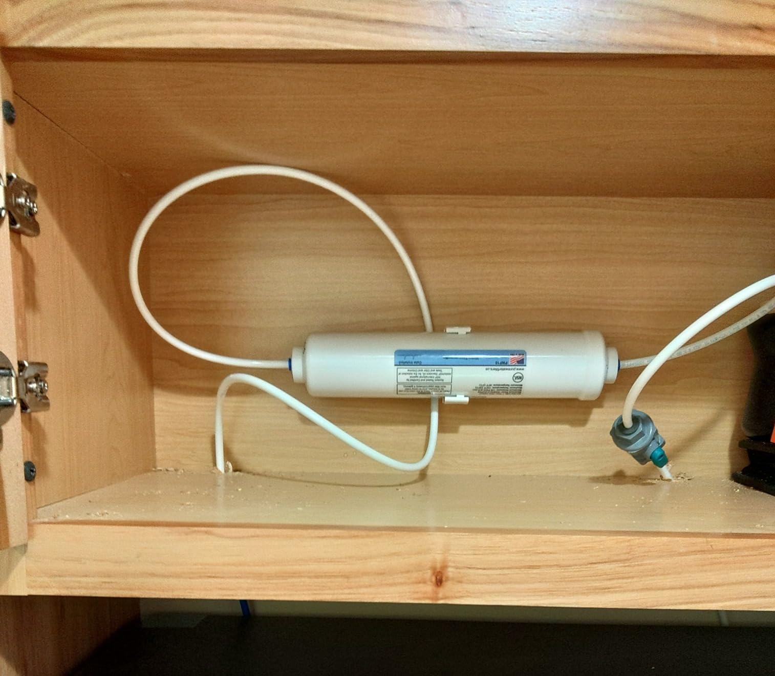 Inline Water Filter Kit for Ice Makers with 1/4