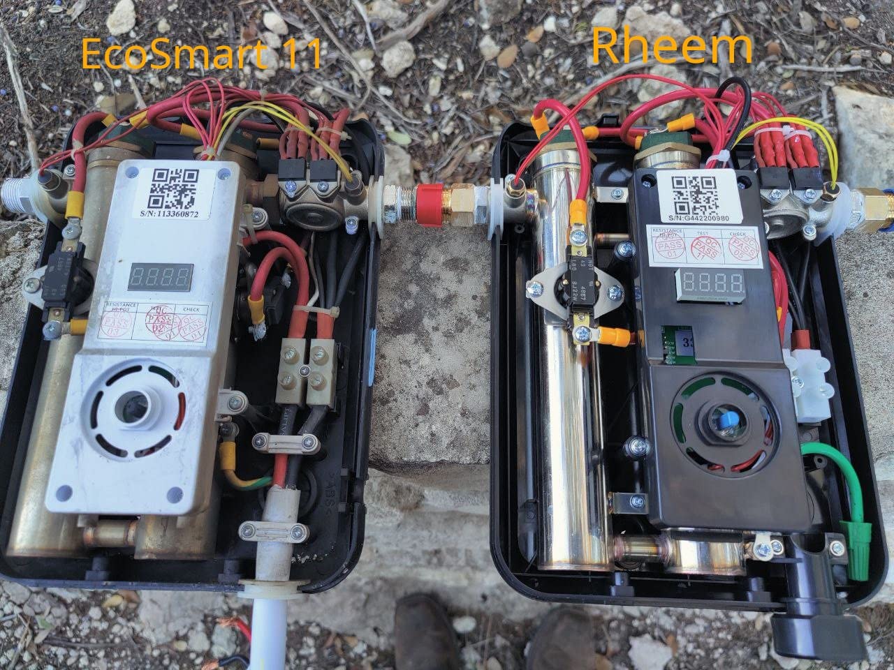 Rheem 11kW 240V Tankless Electric Water Heater - Customer Photo 4