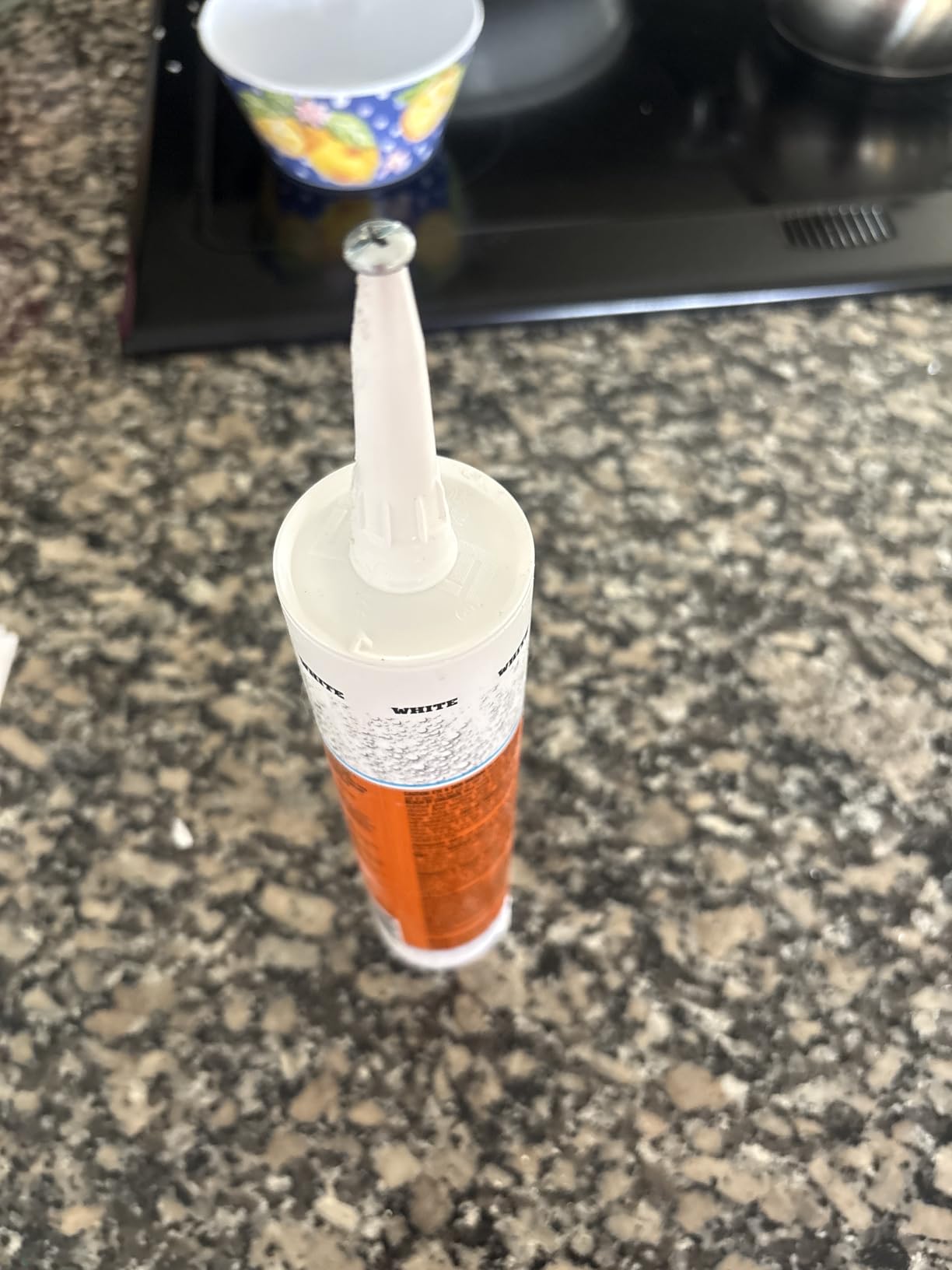 Gorilla Waterproof Caulk & Seal Silicone Sealant, 10oz Cartridge (Pack of 1) - White Caulking Sealant for Kitchen, Window, Bath, Marine, Door and More Customer Review Gorilla Waterproof Caulk & Seal Silicone Sealant, 10oz Cartridge (Pack of 1) - White Caulking Sealant for Kitchen, Window, Bath, Marine, Door and More - Customer Photo 1