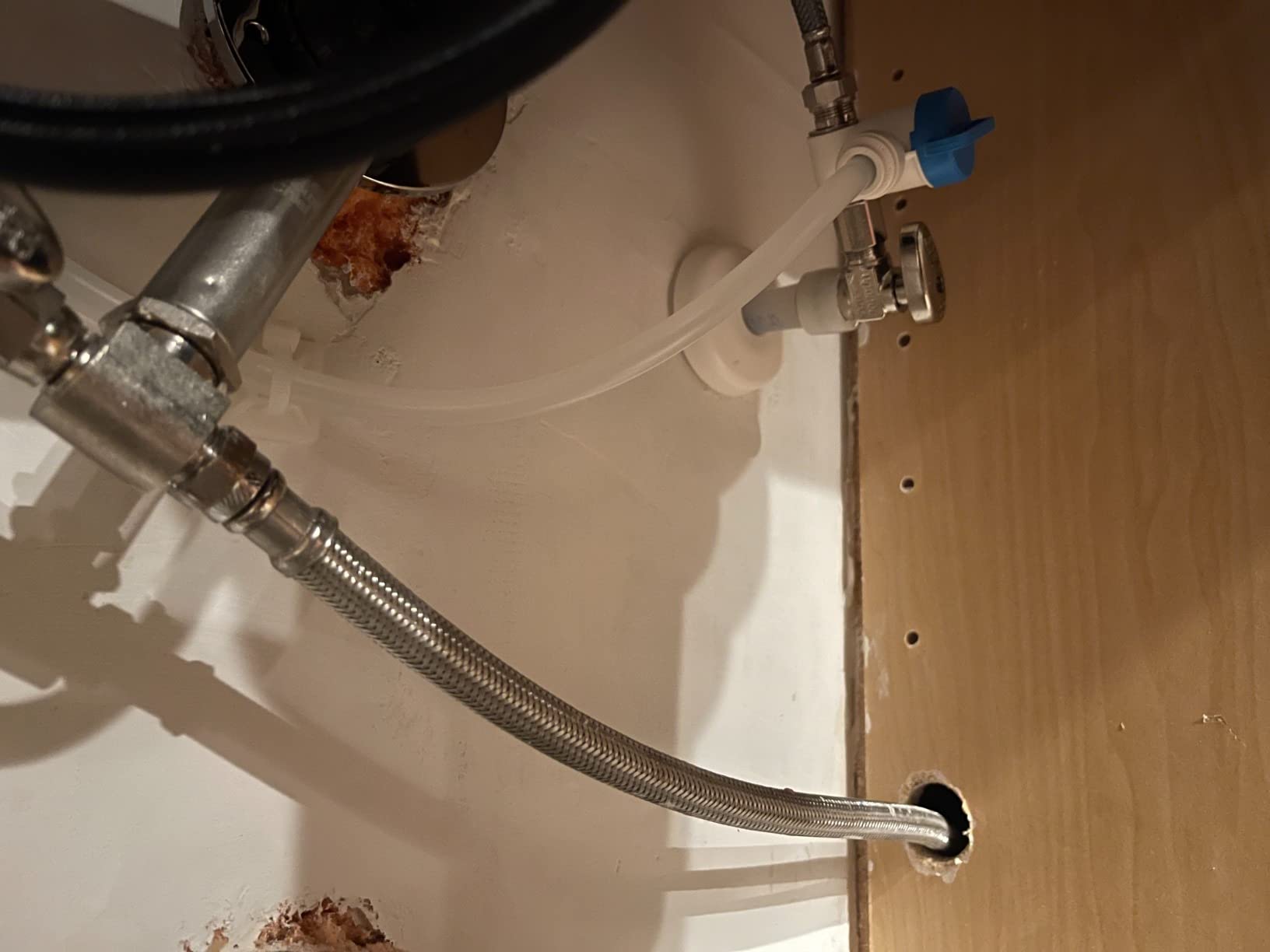 Aquasana Under Sink Water Filter System - Reduces PFAS, Lead, & Chlorine in Drinking Water - Under Counter Claryum Filtration for Kitchen - 3-Stage Max Flow - Chrome Faucet - AQ-5300+.56 - Customer Photo 2