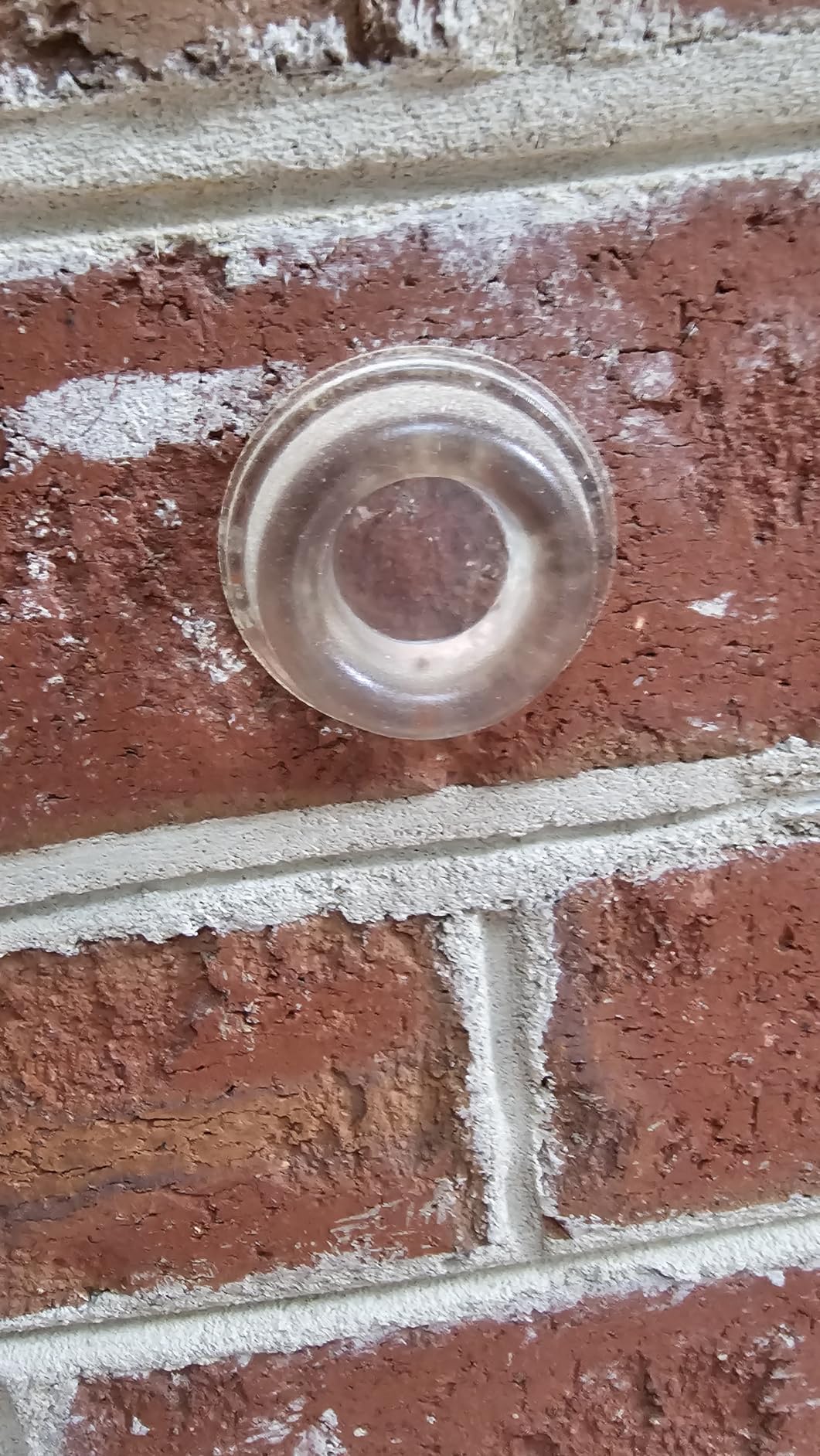 Door Stopper Wall Protector [4 Pack] - Clear Self Adhesive Rubber Door Bumpers. Prevent Damage to Walls from Door Knobs Handles - Customer Photo 1