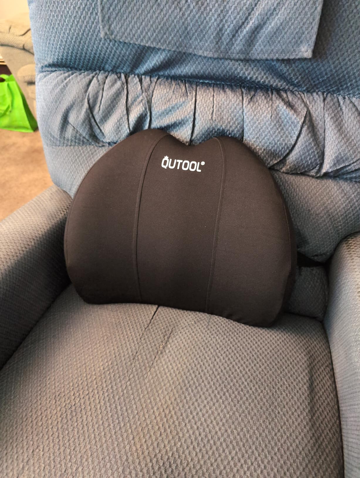 Lumbar Support Pillow for Office Chair, Office Home Essentials,Stocking Stuffers,Back Support Pillow for Car, Chair Cushions,Back Pain Relief Improve Posture,Mesh Cover Double Adjustable Straps - Customer Photo 1