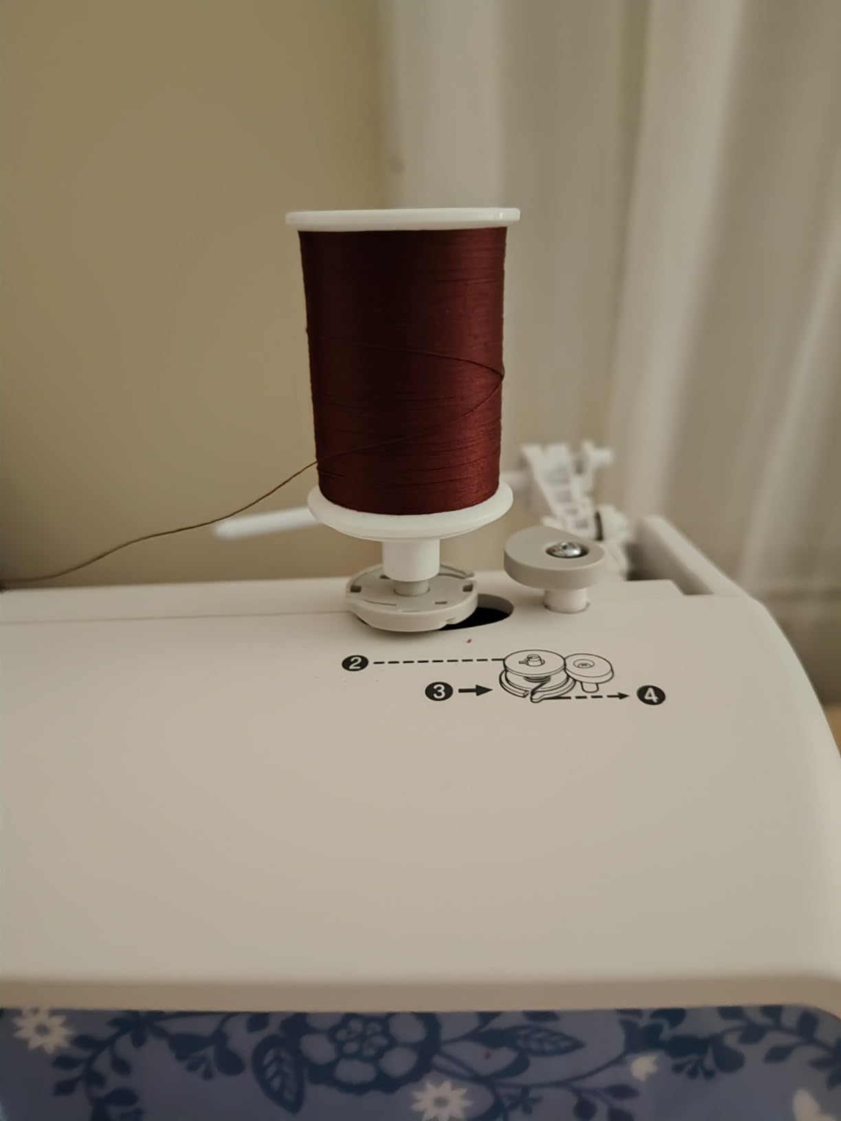 Brother CS7205 Computerized Machine, 150 Built Stitches, 1 Font, Wide Table, 11 Sewing Feet, White - Customer Photo 3