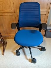 Steelcase Series 1 Office Chair - Ergonomic Work Chair with Wheels for Carpet - Helps Support Productivity - Weight-Activated Controls, Back Supports & Arm Support - Easy Assembly - Licorice - Customer Photo 1