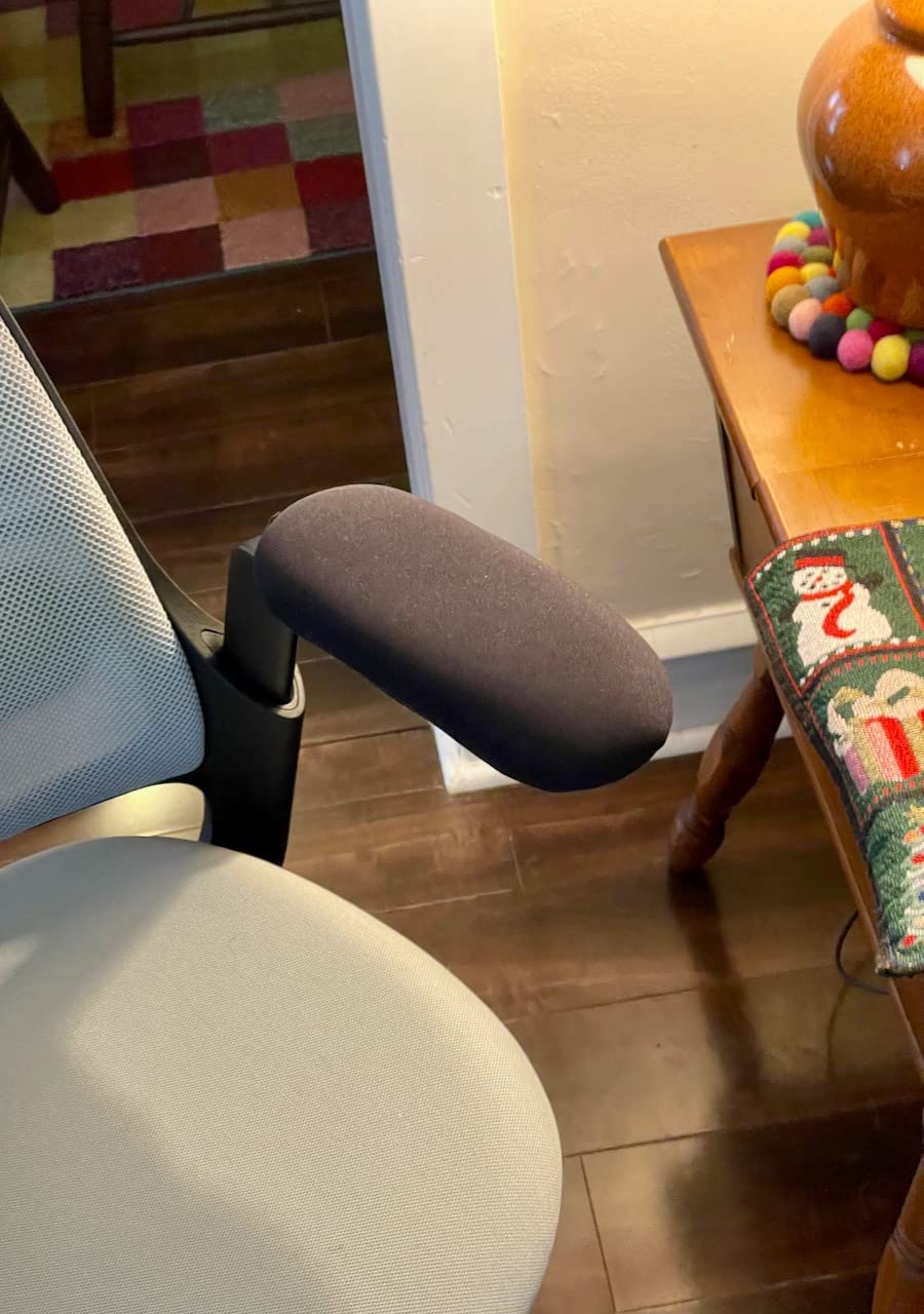 Steelcase Series 1 Office Chair - Ergonomic Work Chair with Wheels for Carpet - Helps Support Productivity - Weight-Activated Controls, Back Supports & Arm Support - Easy Assembly - Licorice - Customer Photo 2