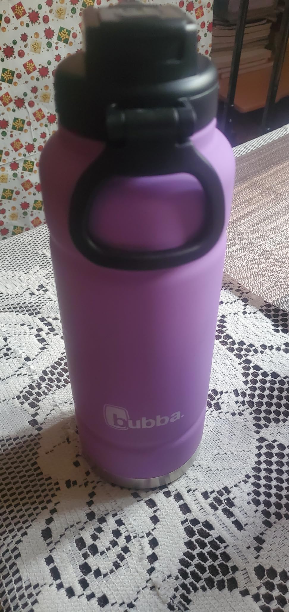 Bubba Trailblazer, Vacuum-Insulated Stainless Steel Water Bottle, 40oz., Licorice - Customer Photo 1