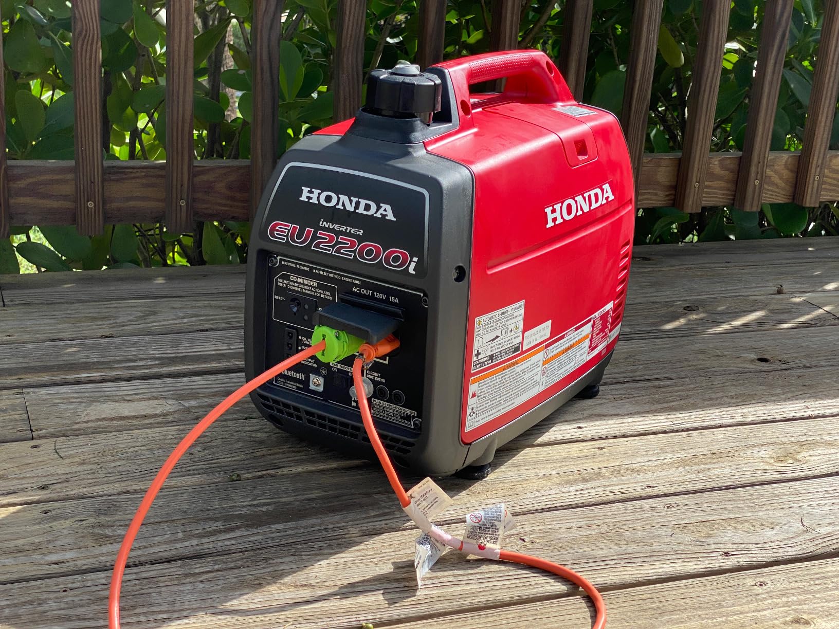 Honda 664240 EU2200i 2200 Watt Portable Inverter Generator with Co-Minder - Customer Photo 1