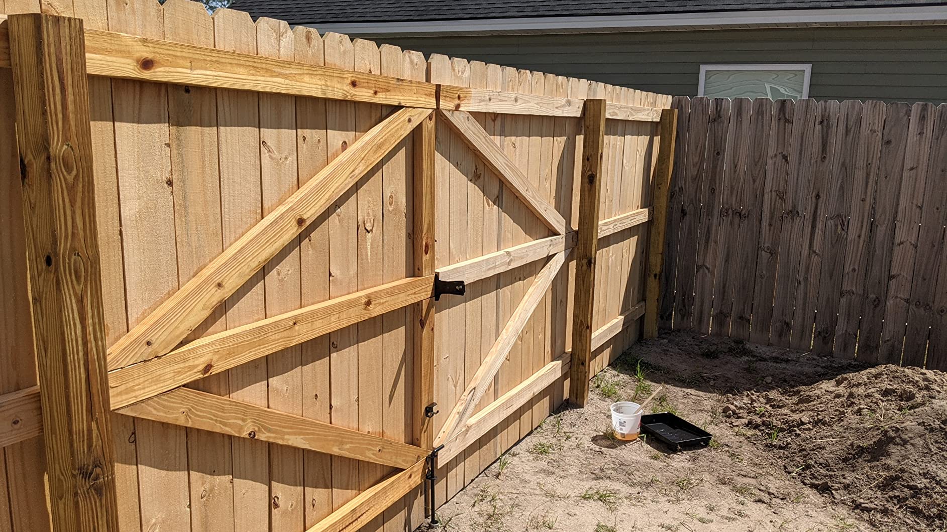 Storm System Deck Water Sealant and Protector - Hickory, 1 Gallon, Outdoor Wood Stain and Sealer for Siding, Fence & Deck - Customer Photo 2