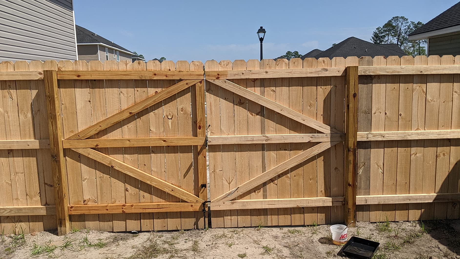 Storm System Protector - Black Walnut, 1 Gallon, Protects Outdoor Wood from Water & UV Rays, Siding, Fence & Deck Stain and Sealer, Outdoor Wood Stain and Sealer - Customer Photo 1