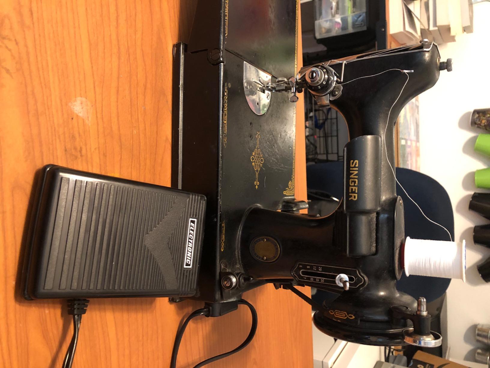 Featherweight Foot Control Pedal for Singer 201, 1200-1, 221 Featherweight, 221-2, 222 - Customer Photo 2