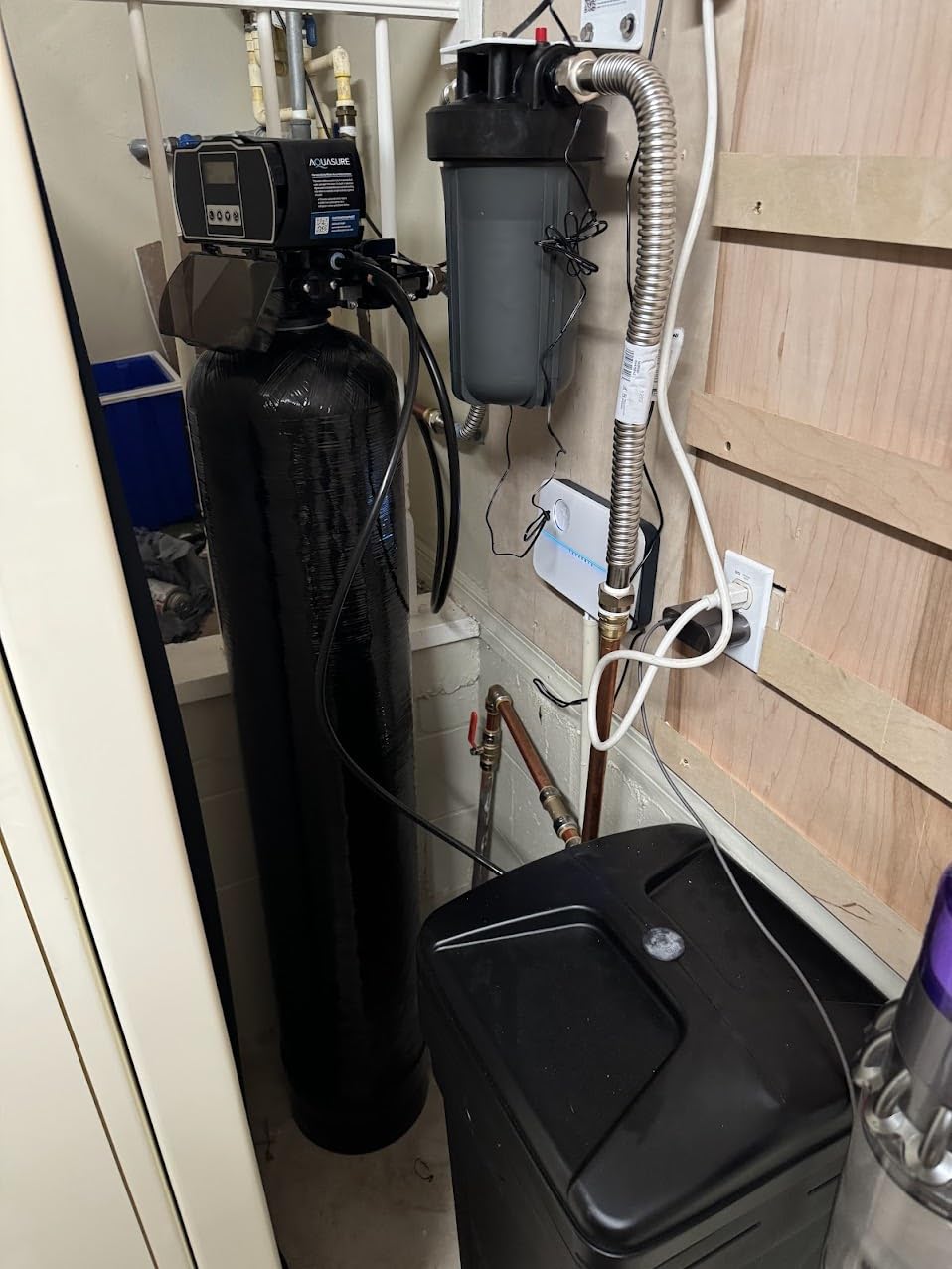 Aquasure Harmony Series 48,000 Grains Whole House Water Softener w/High Efficiency Digital Metered Control Head (48,000 Grains) - Customer Photo 2