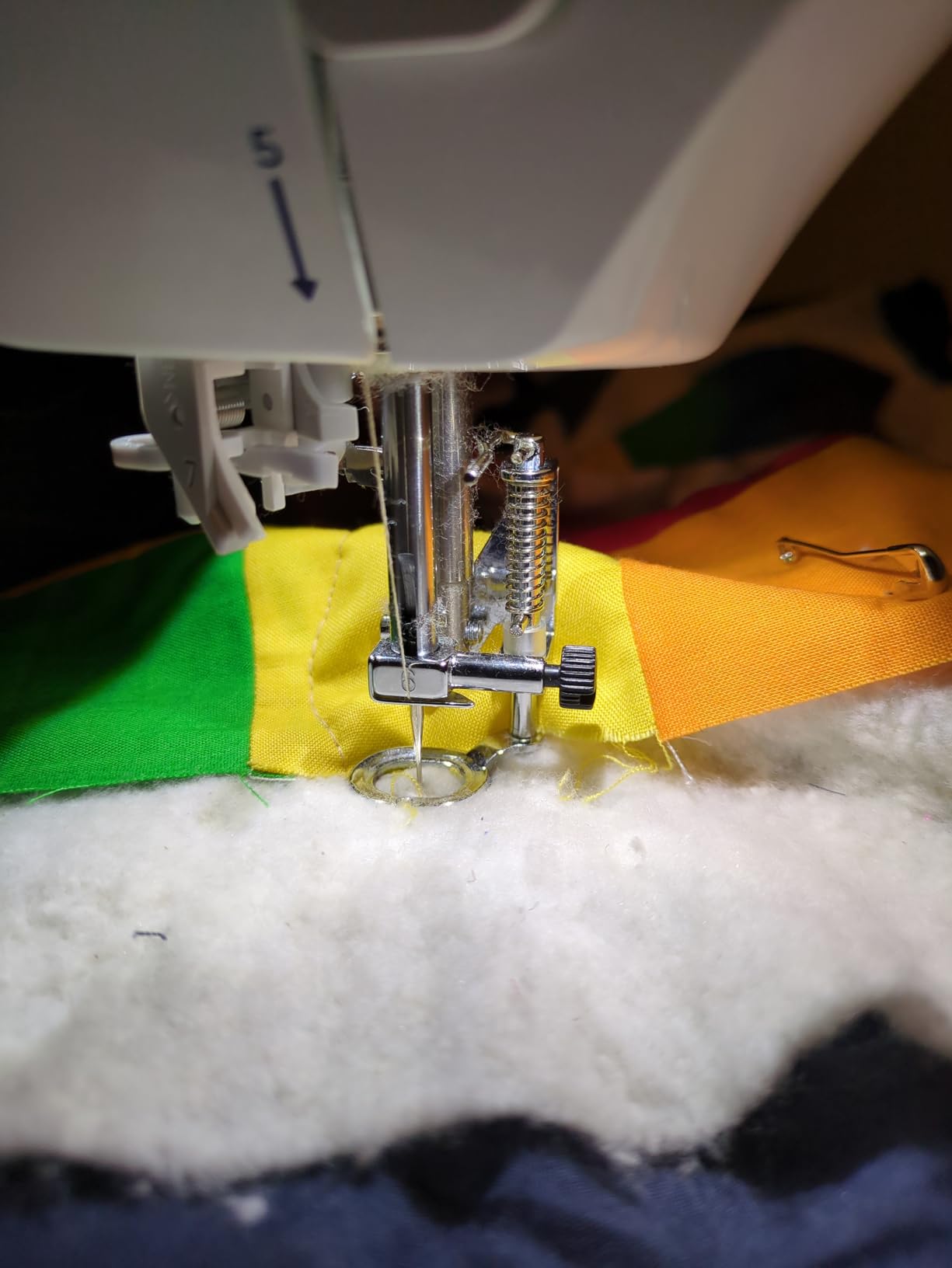 Large Metal Free Motion Quilting Darning Sewing Machine Presser Foot - Fits All Low Shank Singer, Brother, Babylock, Euro-Pro, Janome, Kenmore, White, Juki, New Home, Simplicity, Elna and More Customer Review Large Metal Free Motion Quilting Darning Sewing Machine Presser Foot - Fits All Low Shank Singer, Brother, Babylock, Euro-Pro, Janome, Kenmore, White, Juki, New Home, Simplicity, Elna and More - Customer Photo 2