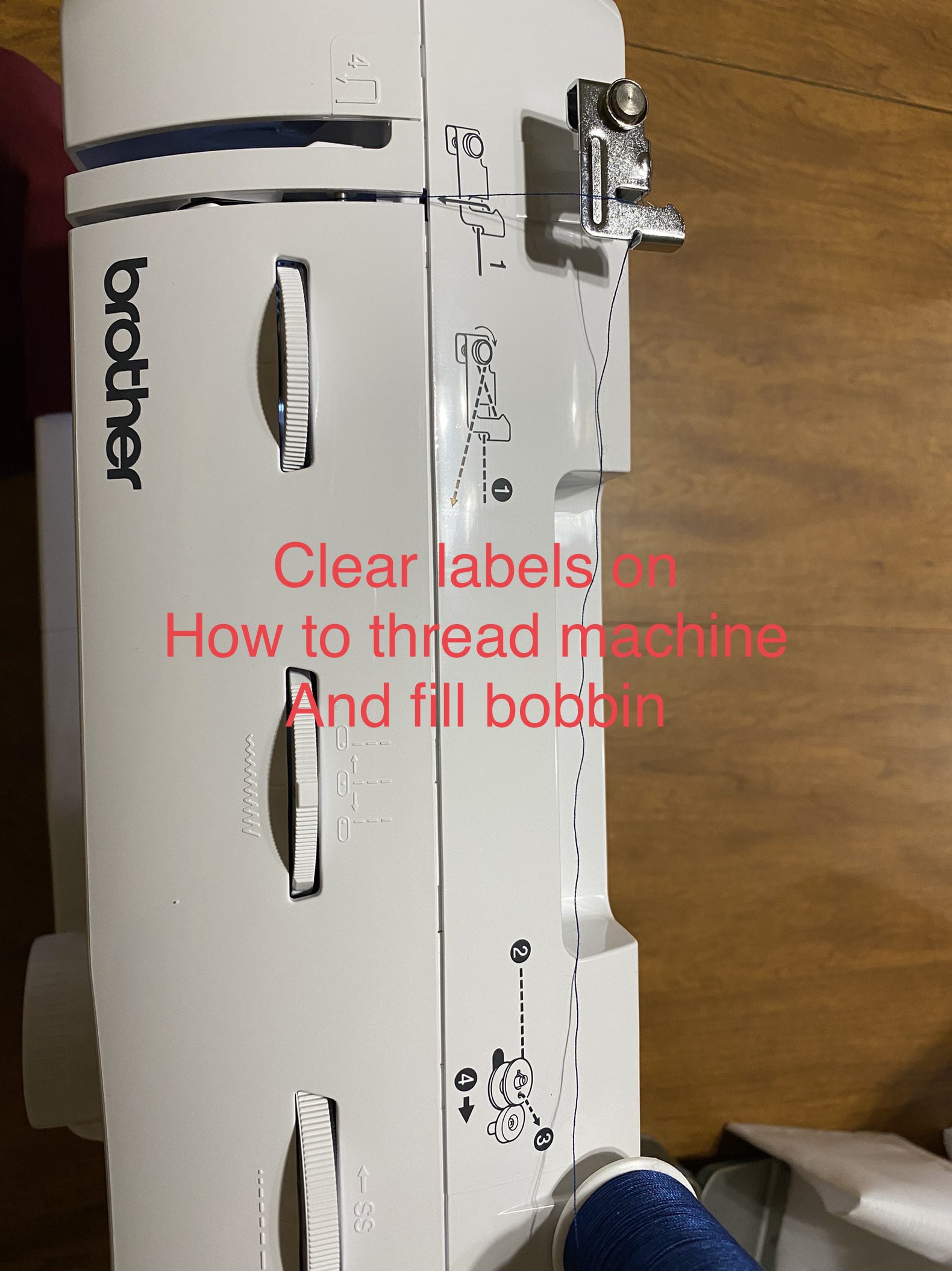 Brother Sewing Machine, GX37, 37 Built-in Stitches, 6 Included Sewing Feet - Customer Photo 1