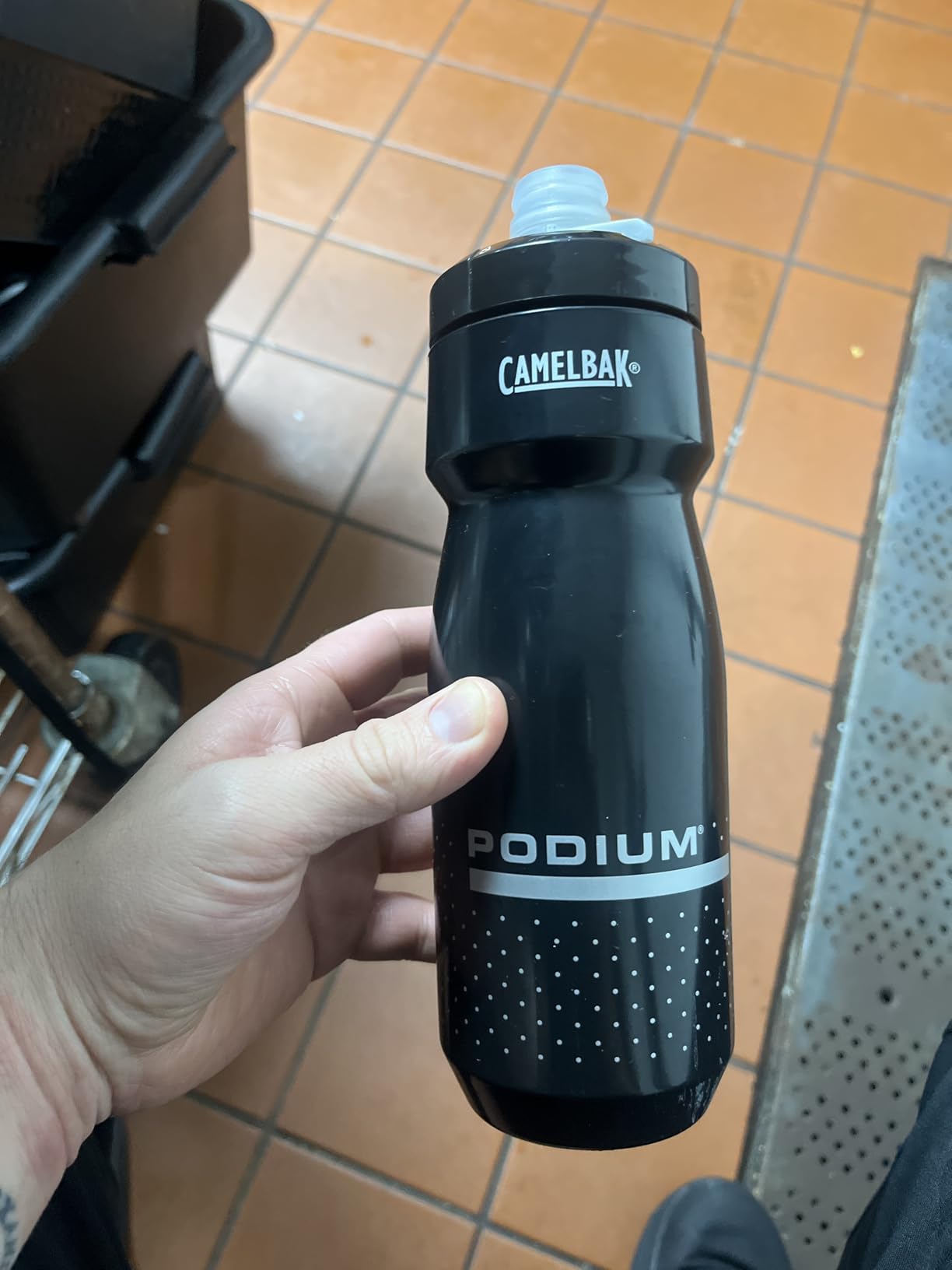 CamelBak Podium Bike Water Bottle 24oz, Black - Customer Photo 2