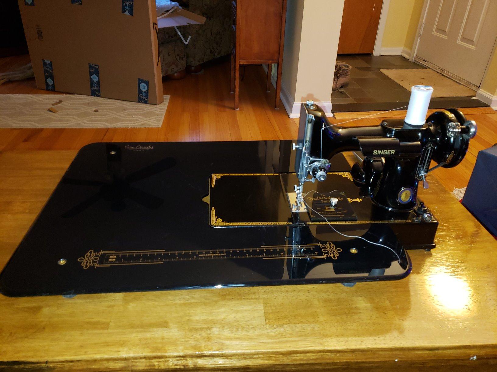 Sew Steady Classic Featherweight Extension Table, Black - Customer Photo 2