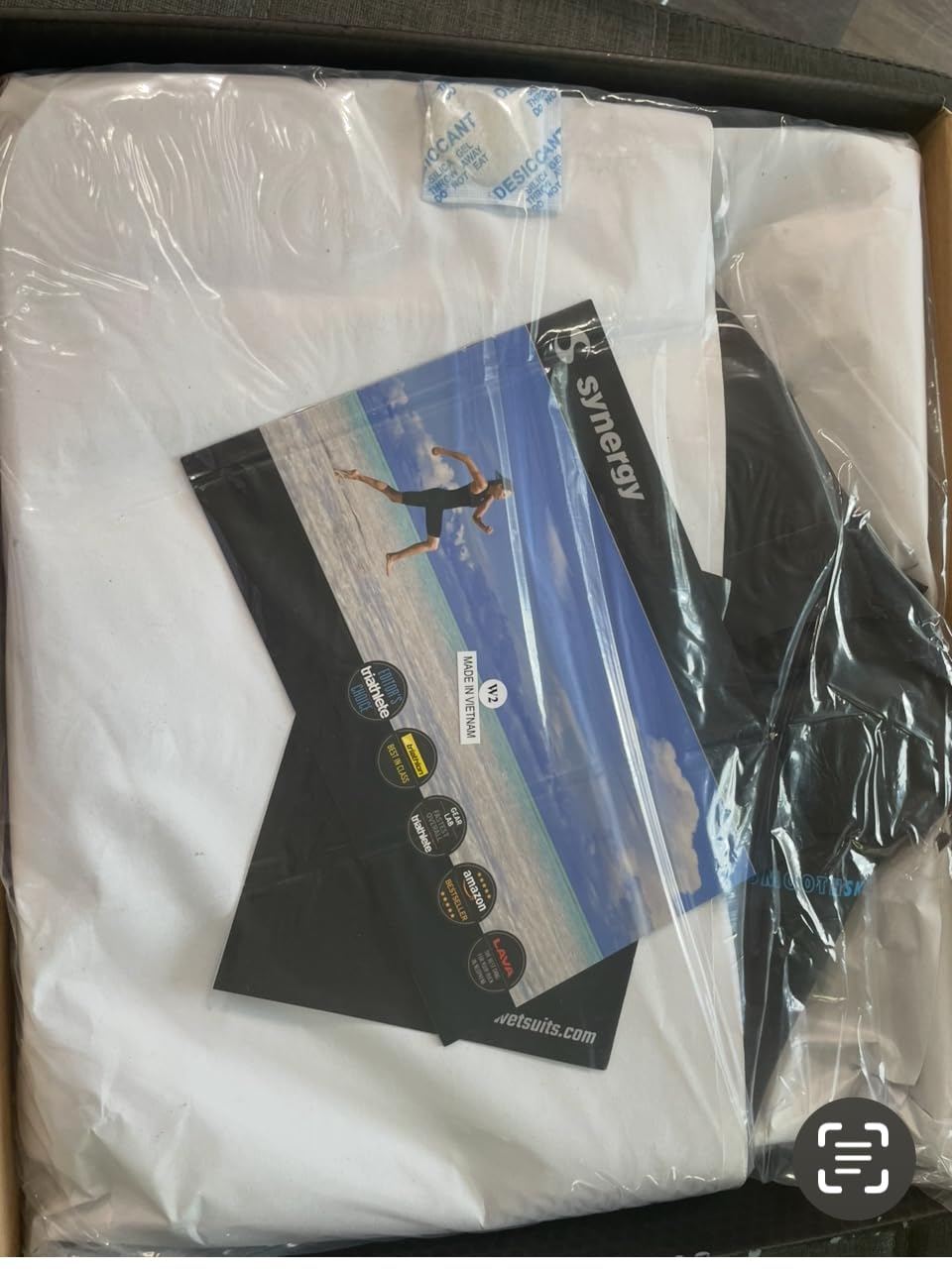 Synergy Triathlon Wetsuit 3/2mm - Volution Full Sleeve Smoothskin Neoprene for Open Water Swimming - Customer Photo 1