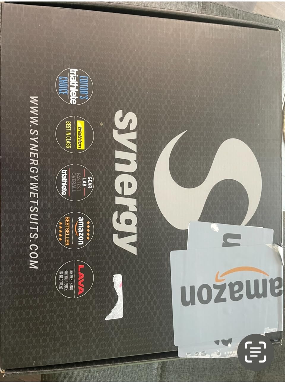 Synergy Triathlon Wetsuit 3/2mm - Volution Full Sleeve Smoothskin Neoprene for Open Water Swimming - Customer Photo 2