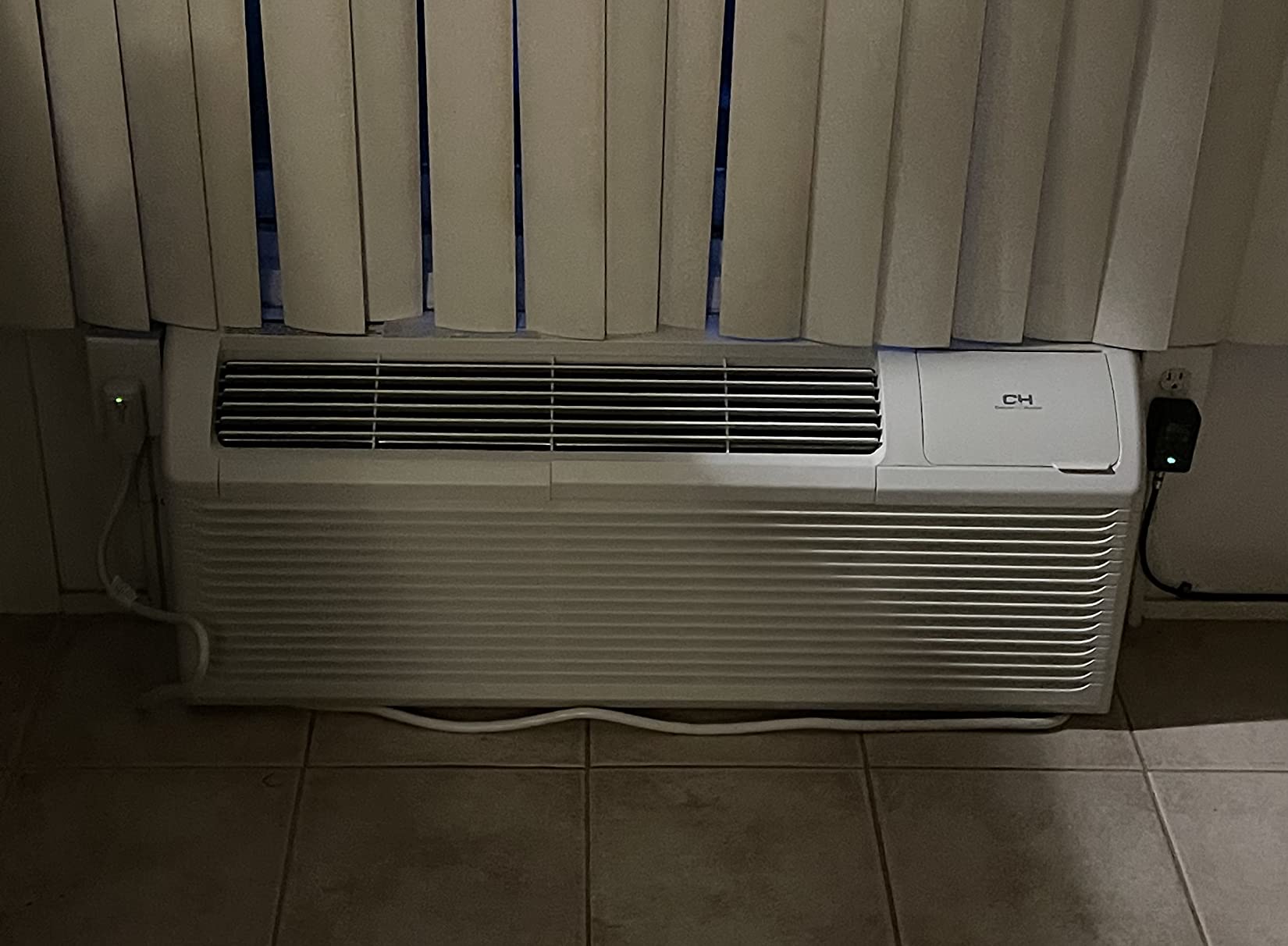 Cooper & Hunter 15,000 BTU PTAC Packaged Terminal Air Conditioner & Heat Pump – Built-In 3.5kW Electric Heater – Includes Wireless Smart Kit, Remote & Power Cord – R-32 Refrigerant - Customer Photo 2