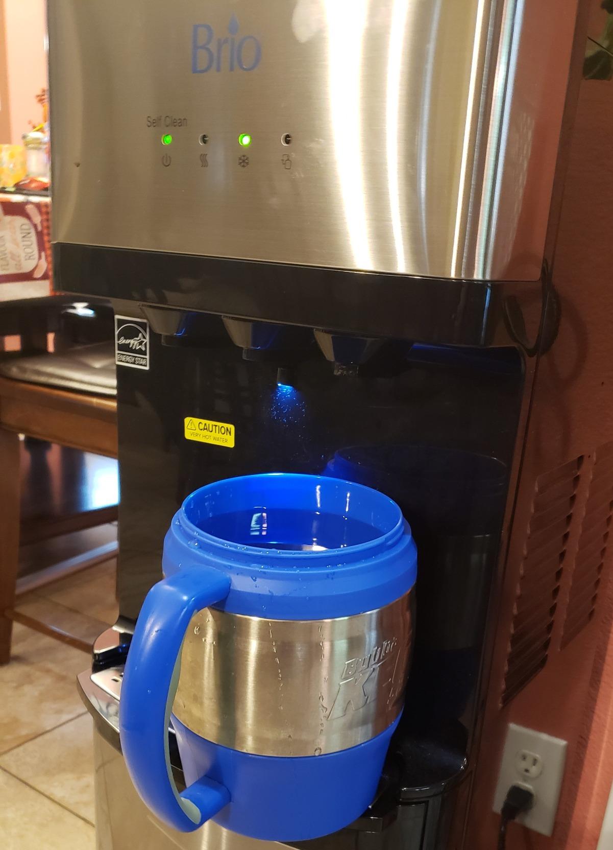 Brio Self Cleaning Bottom Loading Water Cooler Water Dispenser – Limited Edition - 3 Temperature Settings - Hot, Cold & Cool Water - Customer Photo 1