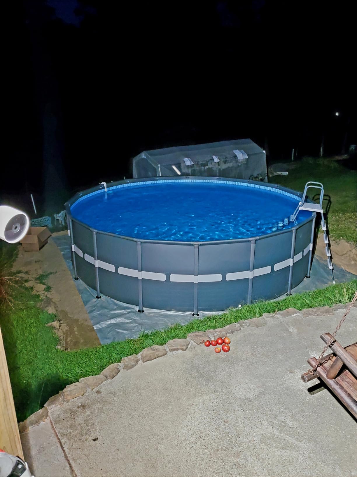 INTEX Above Ground Swimming Pool Set, Ultra XTR 26ft x 52in with Sand Filter Pump - Round Frame - Heavy-Duty Outdoor Pool for Home, Backyard, and Patio - Customer Photo 1