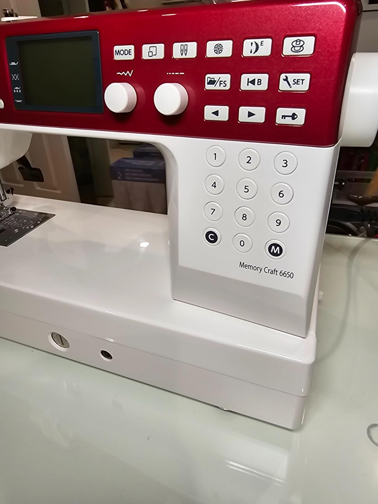 Janome MC6650 Sewing and Quilting Machine - Customer Photo 2