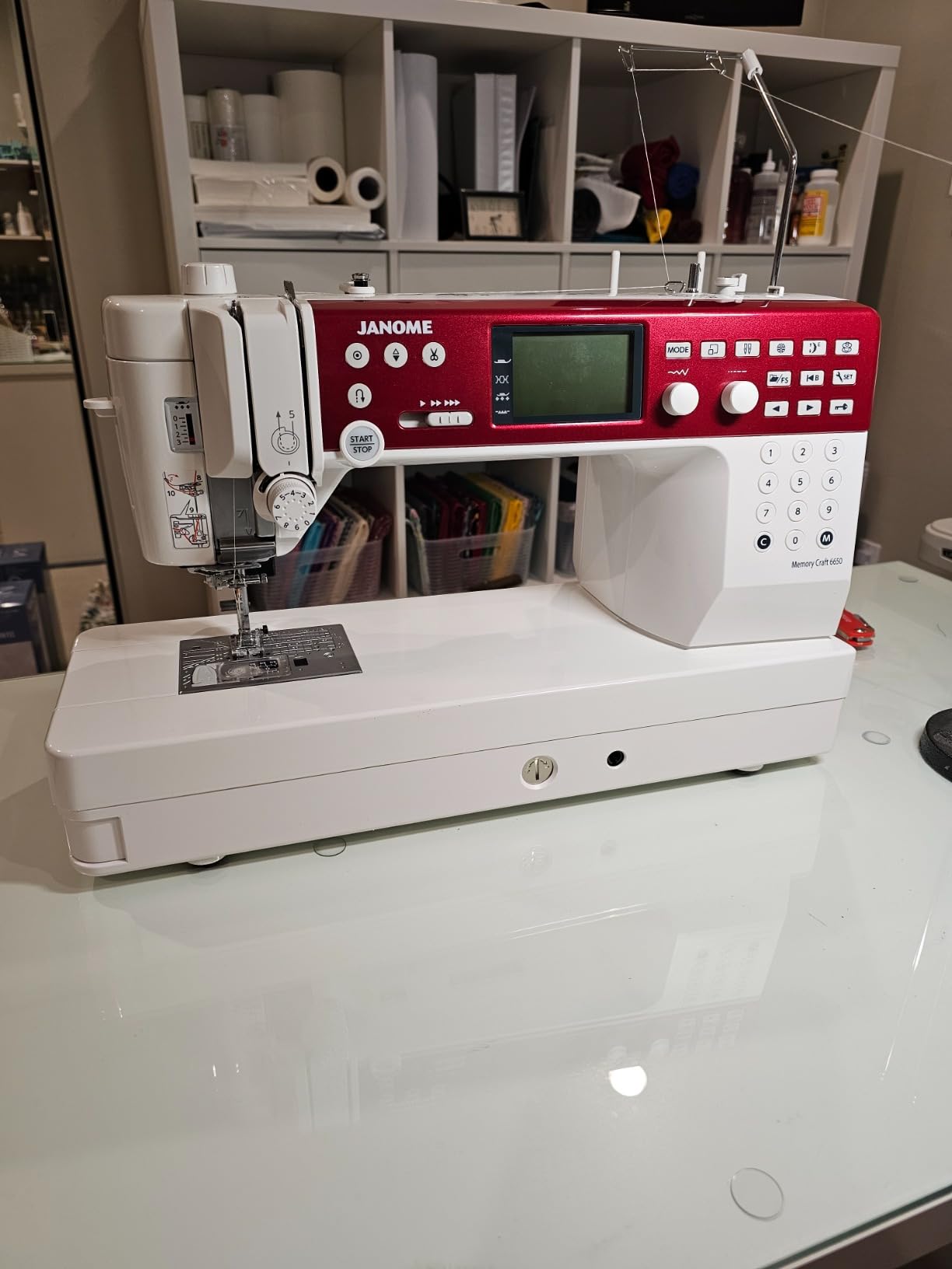 Janome MC6650 Sewing and Quilting Machine - Customer Photo 3