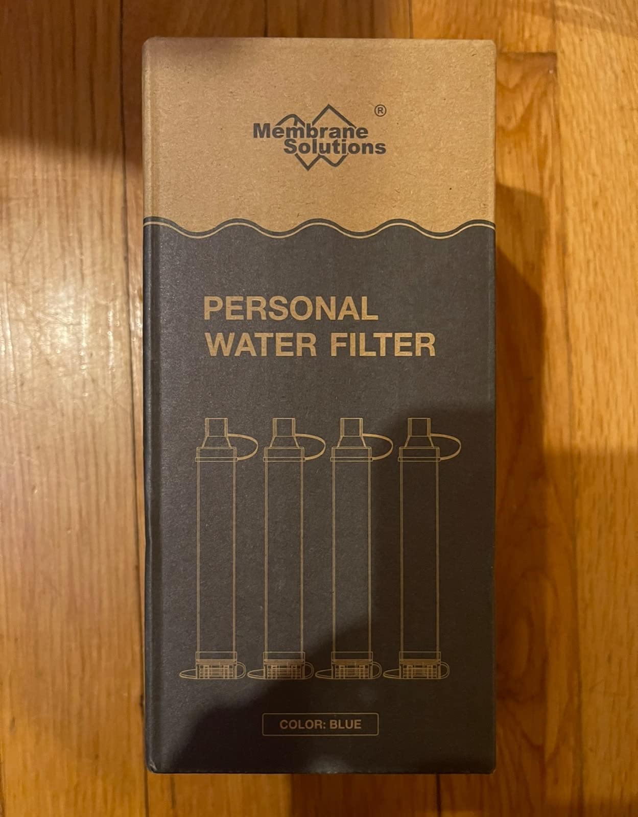 Membrane Solutions Straw Water Filter S1, NSF/ANSI 42&372&401 certificated, Survival Filtration Portable Gear, Emergency Preparedness, Supply for Drinking Hiking Camping Team Family Outing - Customer Photo 2