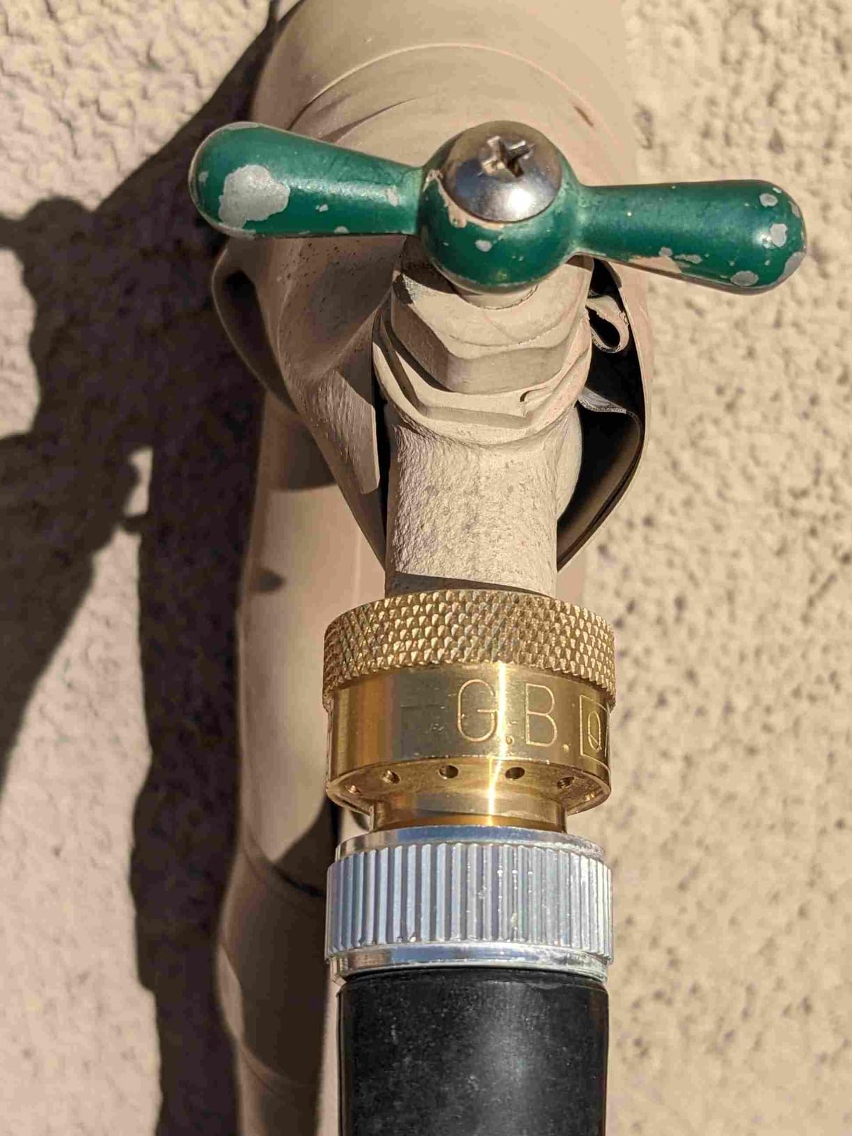 SUNGATOR 2-Pack Hose Bib Backflow Preventer, 3/4 Inch GHT Vacuum Breakers Outside Faucet - Customer Photo 1